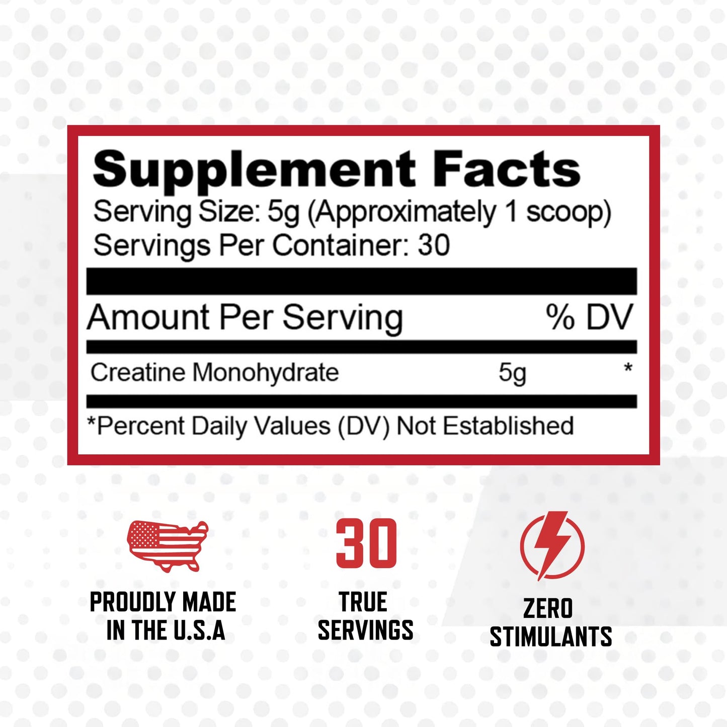 Purus Labs Foundation Series Creatine Powder 30 Servings