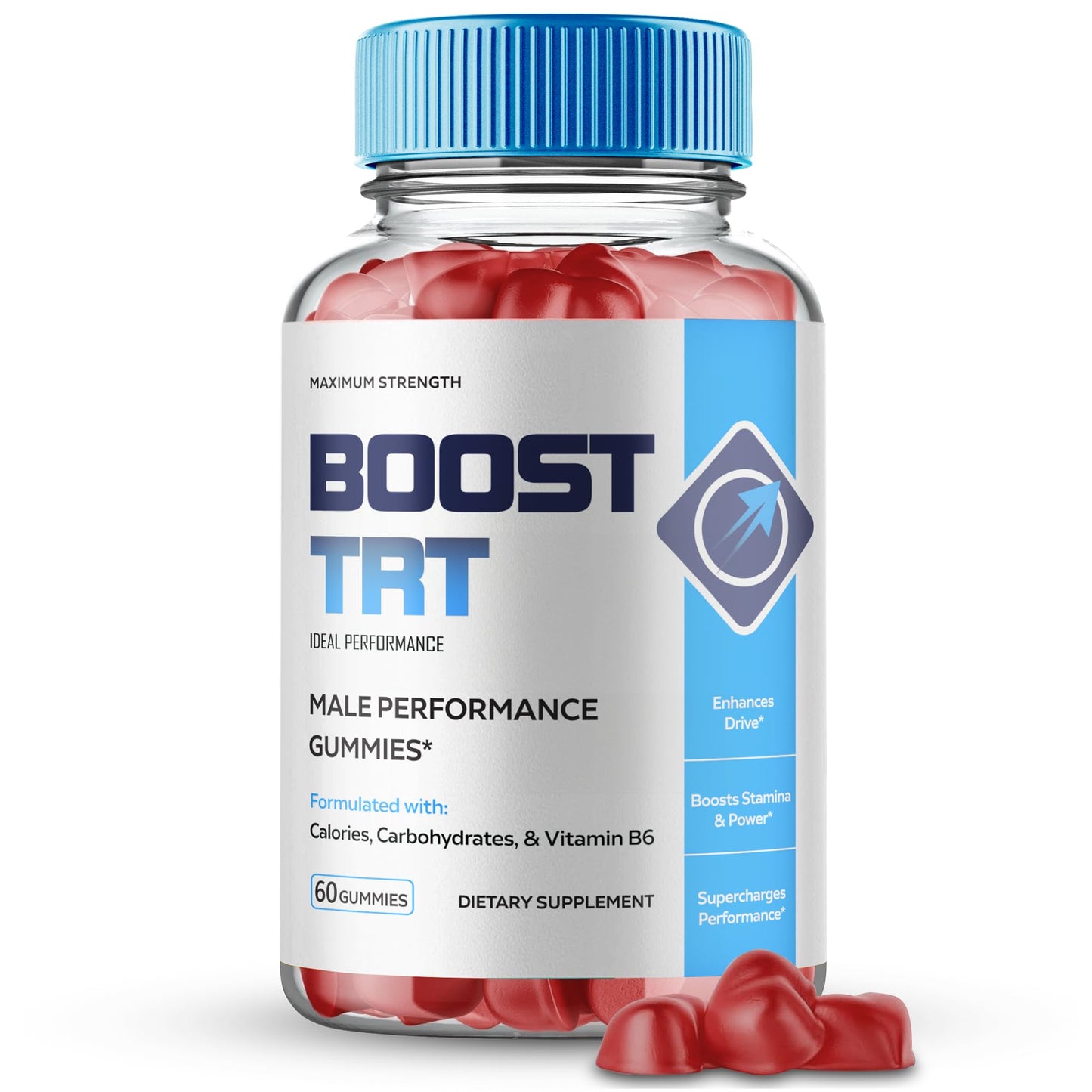 IDEAL PERFORMANCE Boost TRT Gummies, 60 Count
