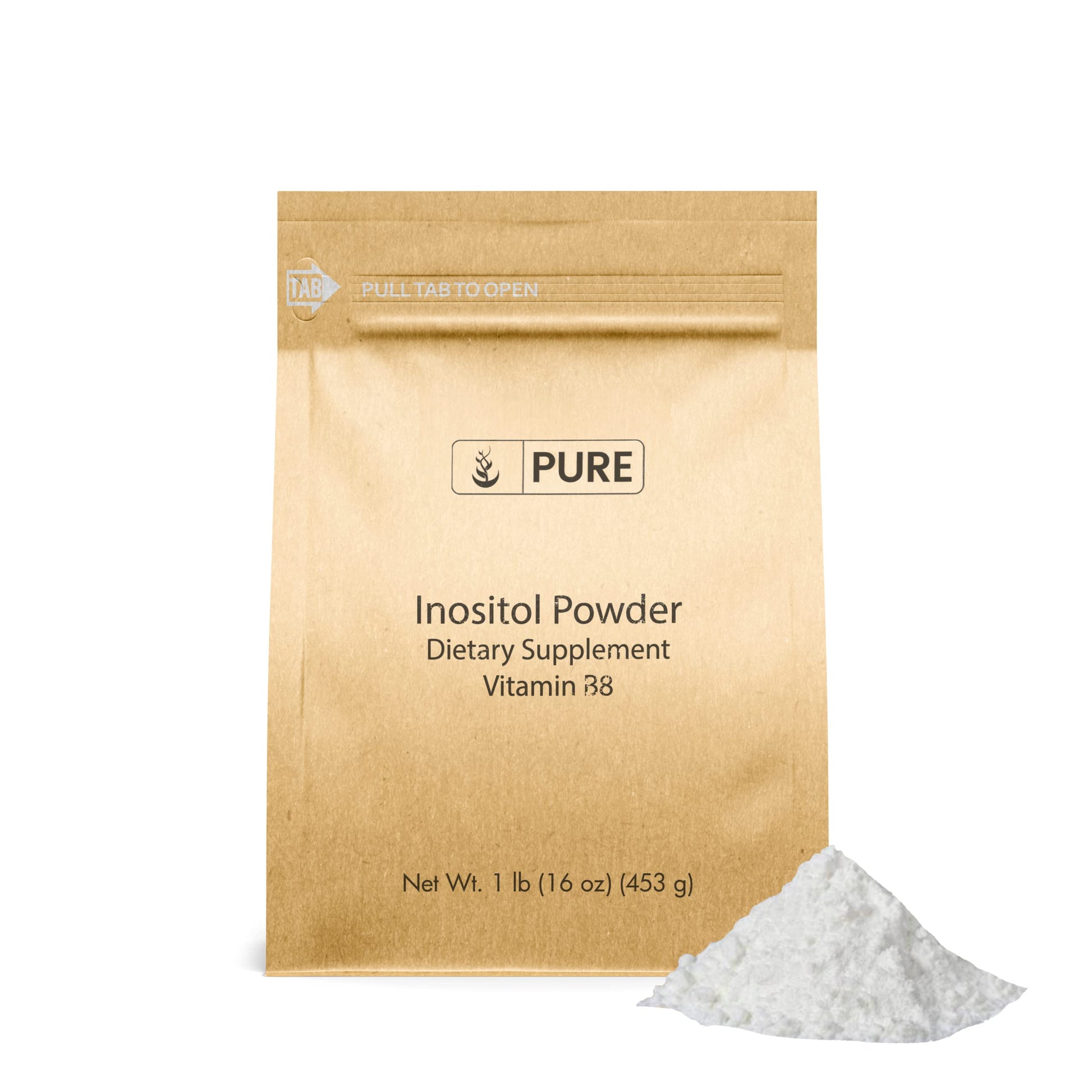 Pure Original Ingredients Inositol (Vitamin B8) Powder, 16 oz