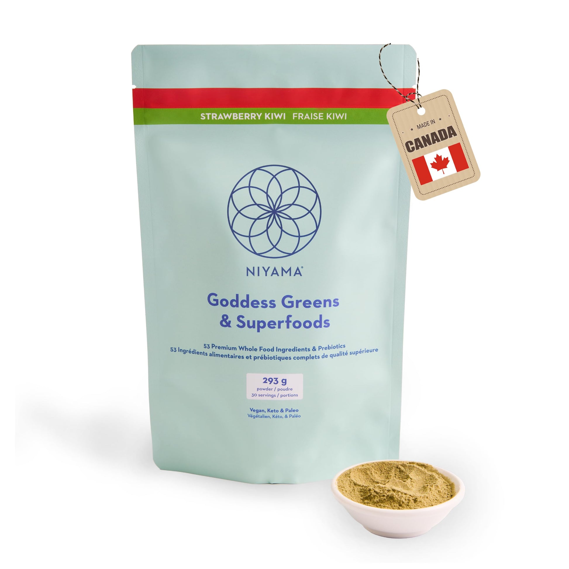 Niyama Goddess Greens Superfood Powder 10.3 Ounce