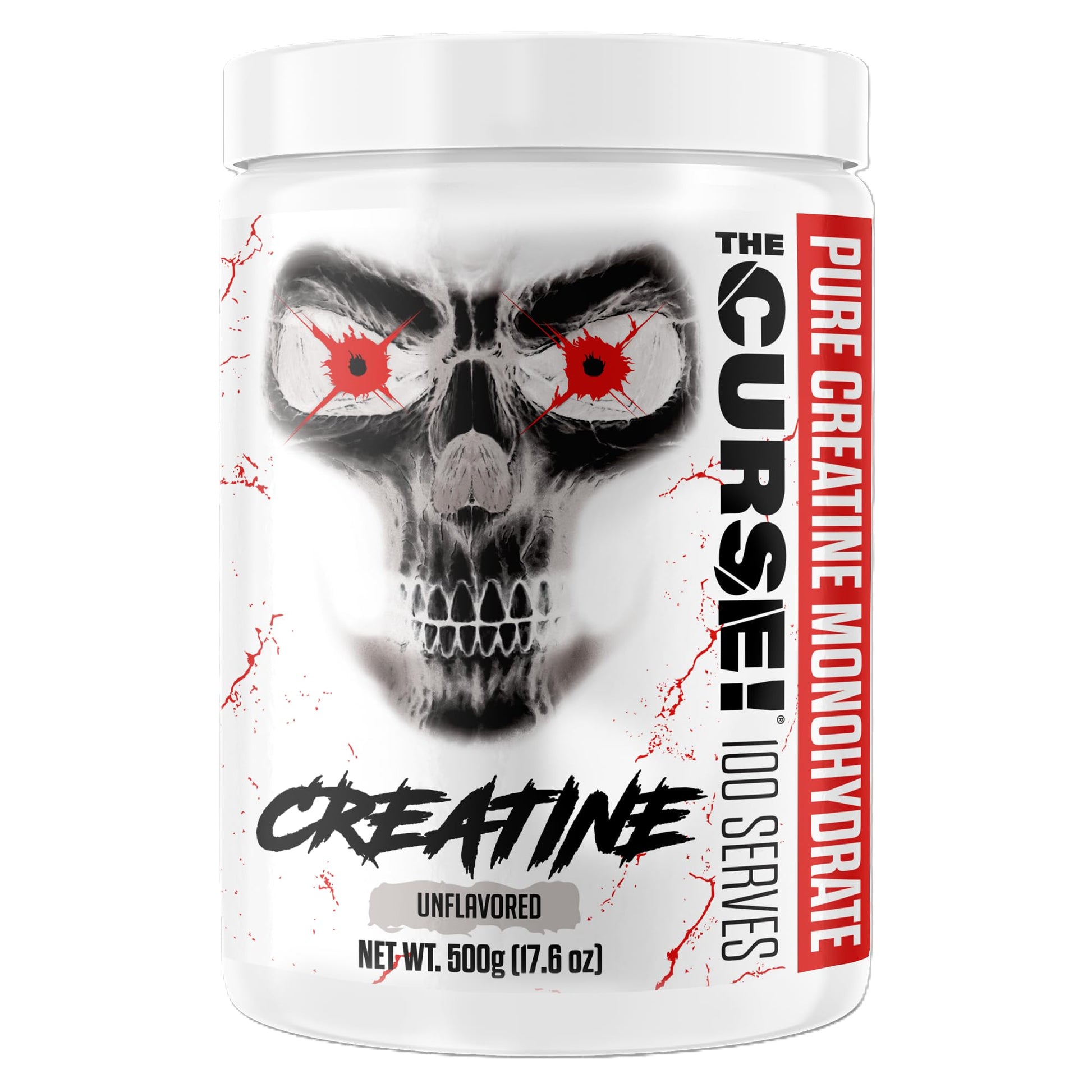 JNX SPORTS The Curse! Creatine Monohydrate Powder, 17.6 oz