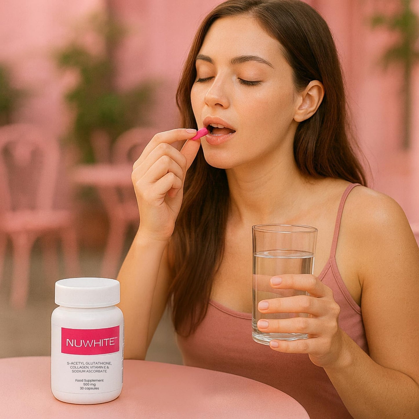 Nuwhite S-Acetyl Glutathione Capsule 90