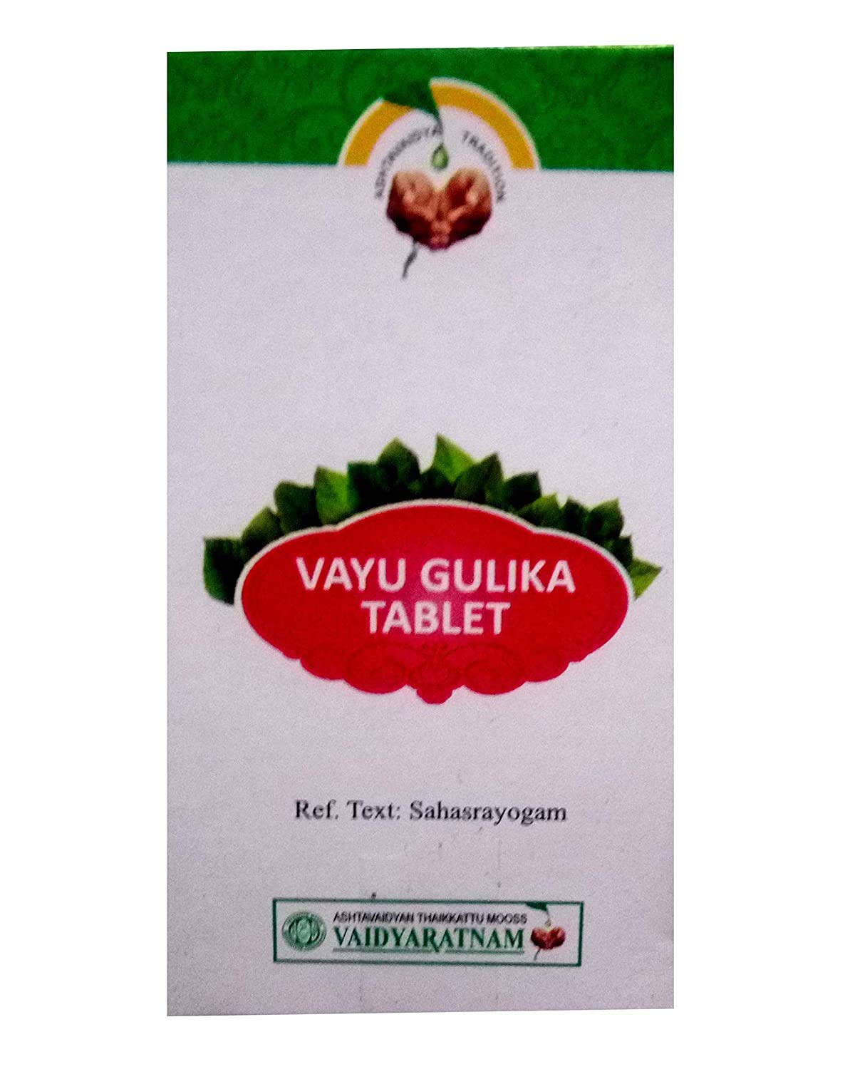 VAIDYARATNAM Vayu Gulika Tablets 100 Tablets