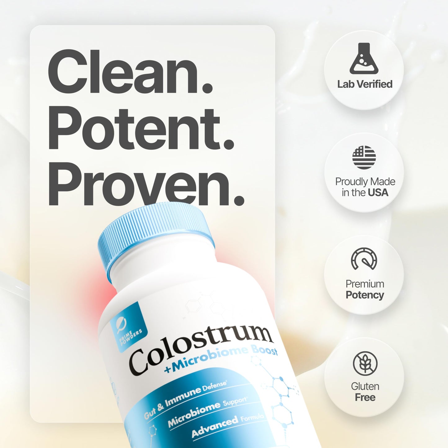Prime Powders Colostrum Capsules Powder 4.23 oz
