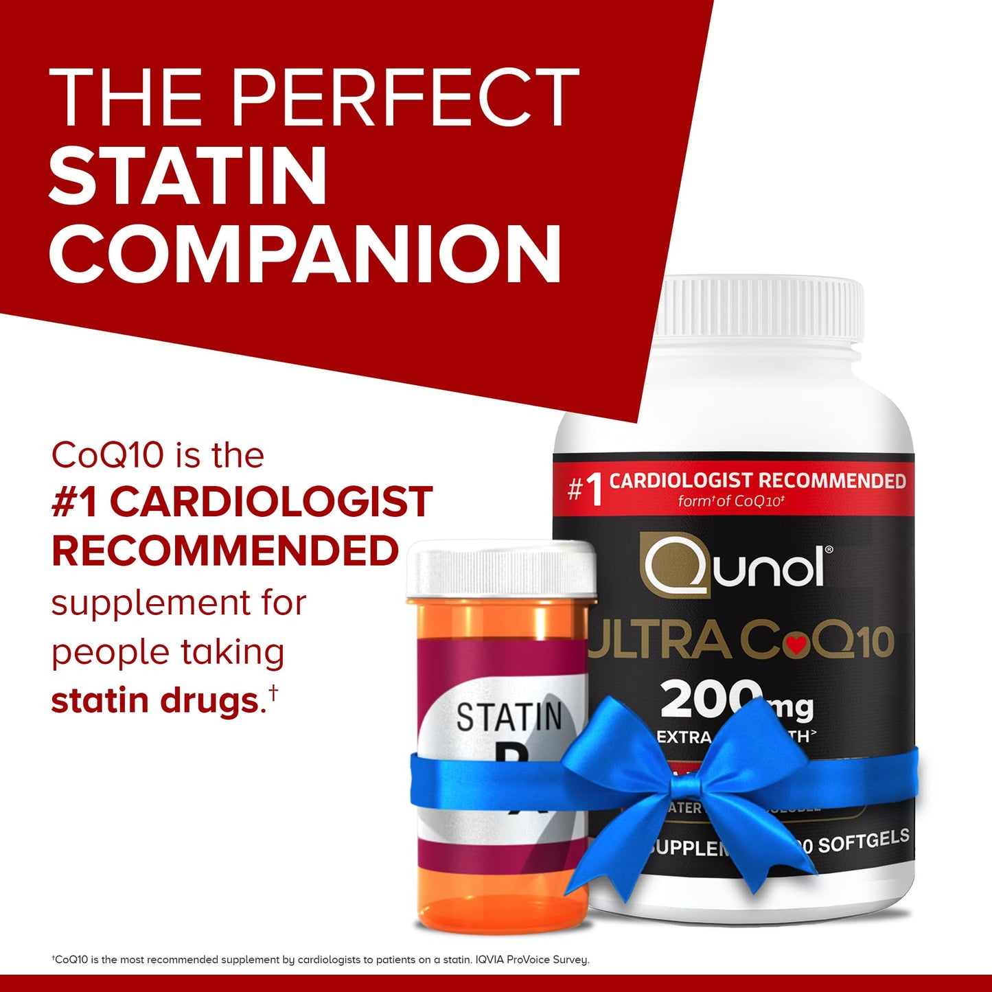 Qunol CoQ10 Softgels 200mg, 90 Count