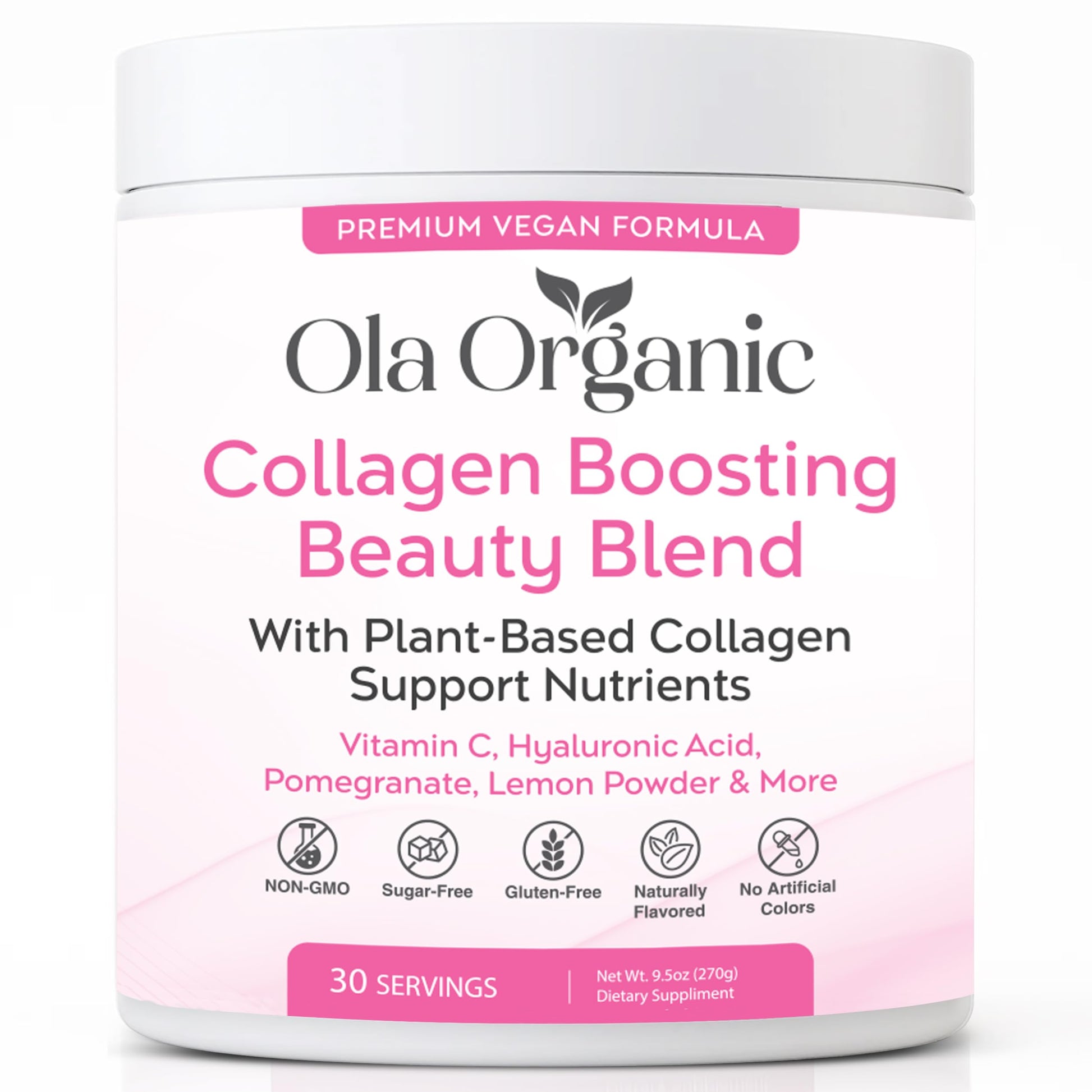 Ola Organic Collagen Booster Powder 6 Ounce