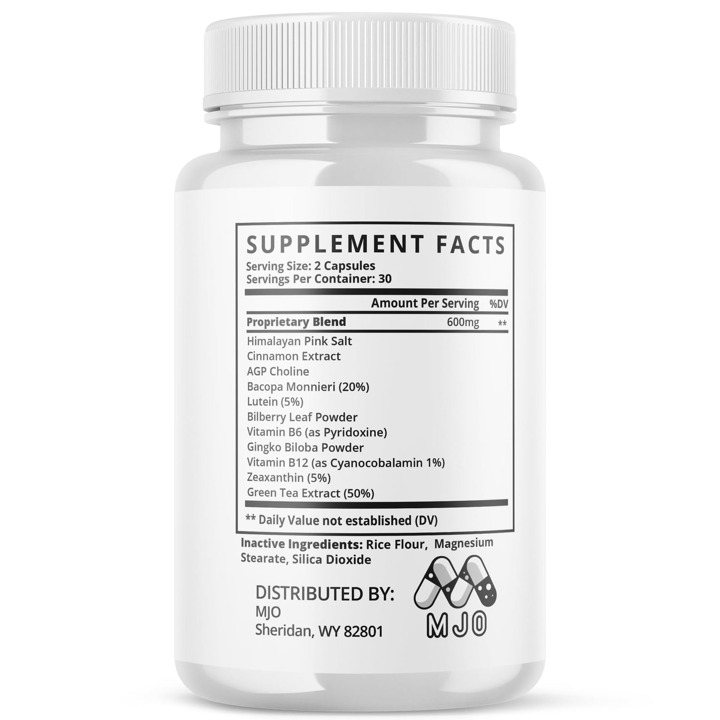 MJO Neuro Pulse Pro Capsules, 120 Capsules