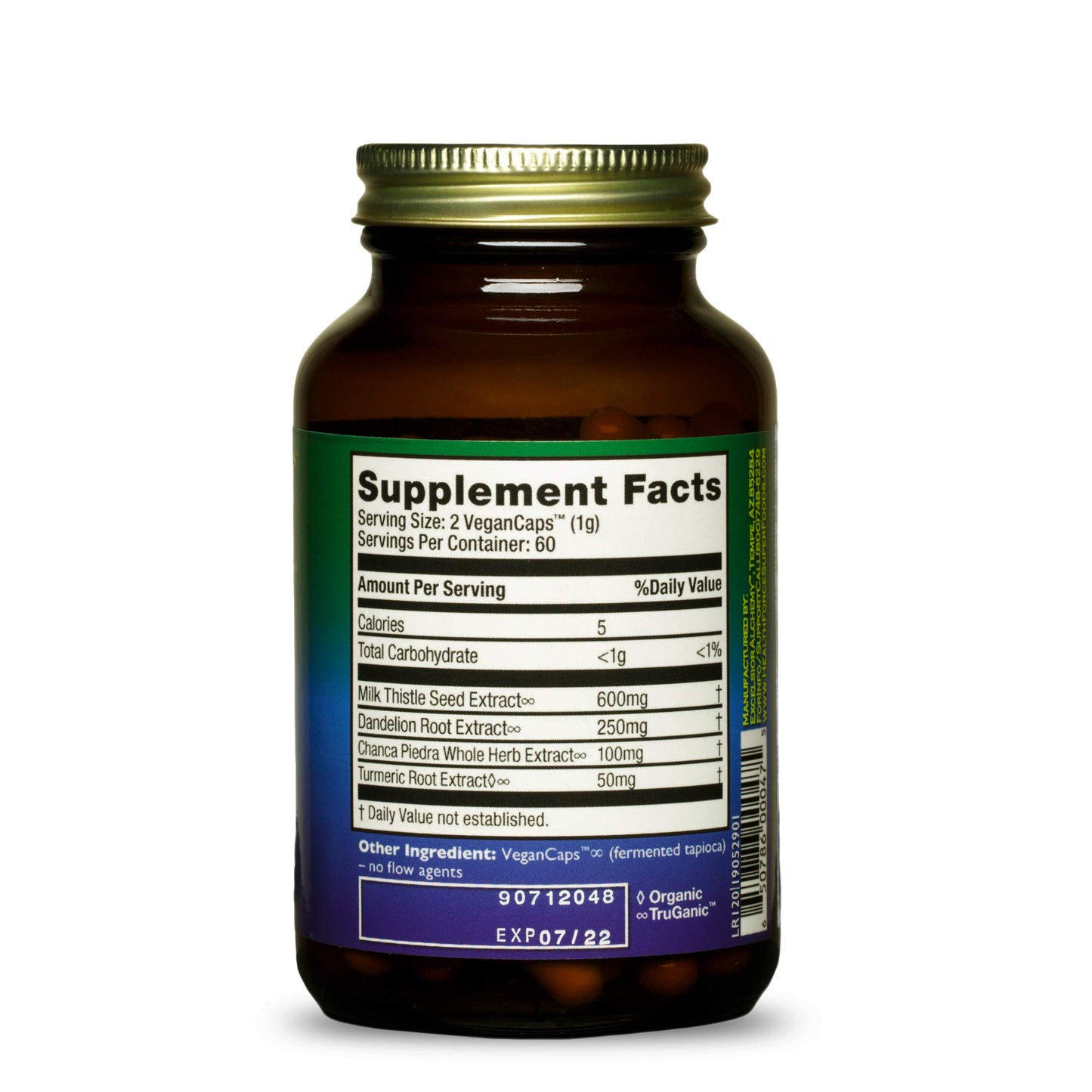 HealthForce SuperFoods Liver Rescue Capsules 240