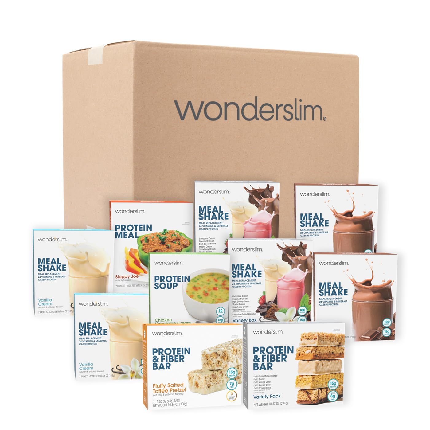 WonderSlim 4 Week Weight Loss Meal Kit Powder 1 Count