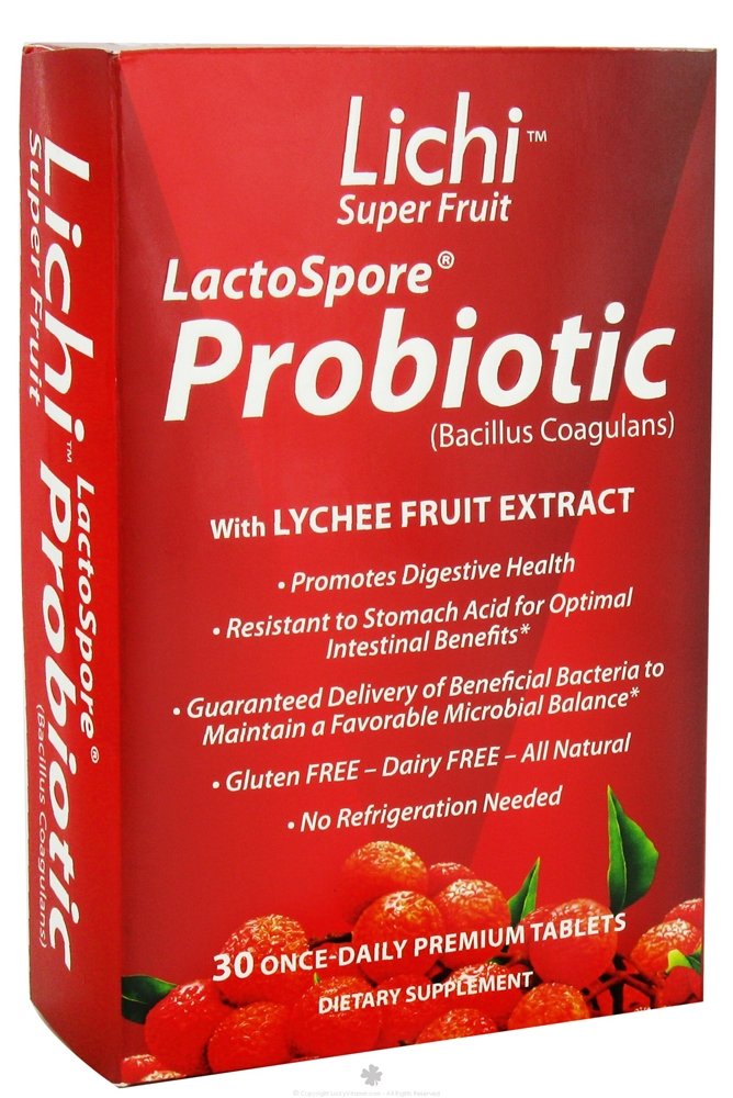Bainbridge and Knight Lichi Super Fruit Probiotic 30 Capsules