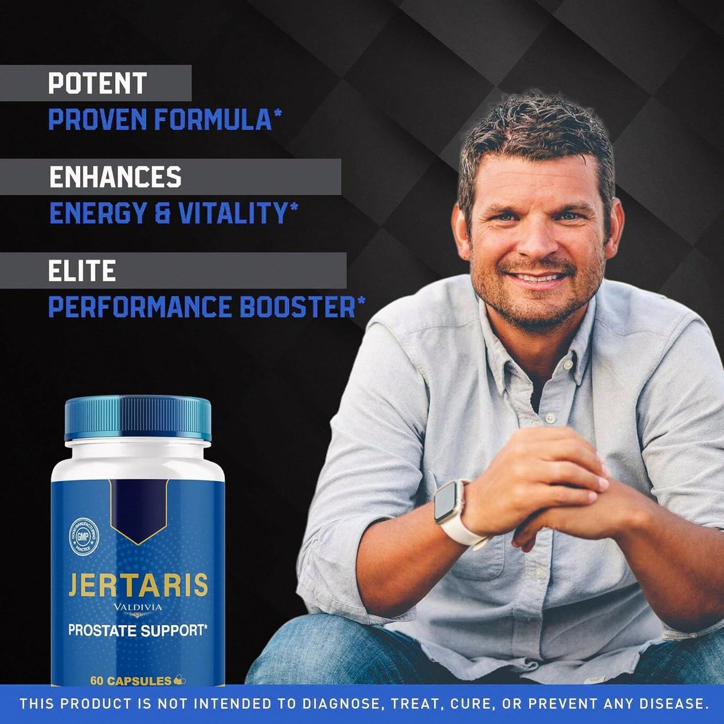 KYFLAG Jertaris Prostate Health Capsule 60 Count