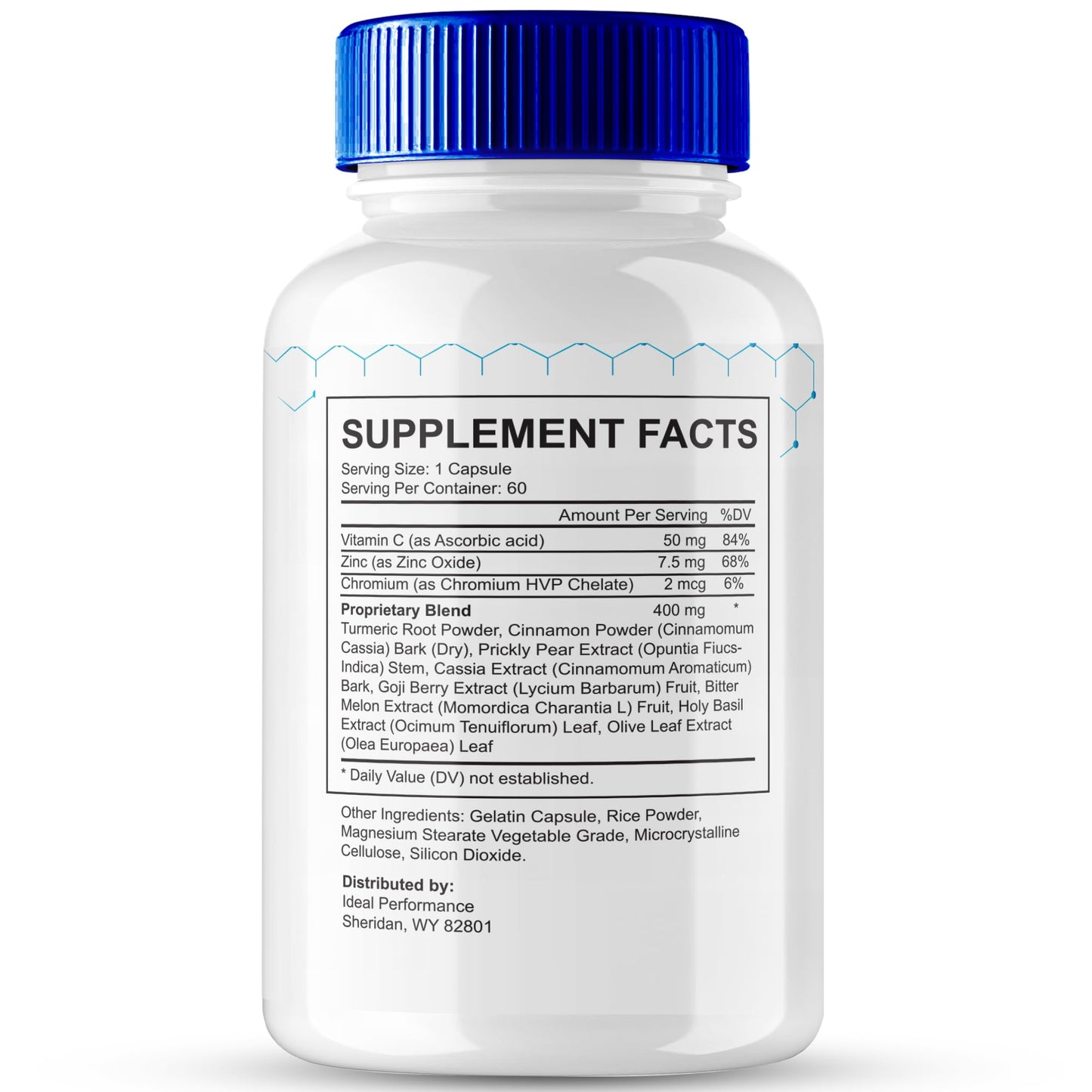 IDEAL PERFORMANCE Gluctose Blood Support Capsule 120 Count