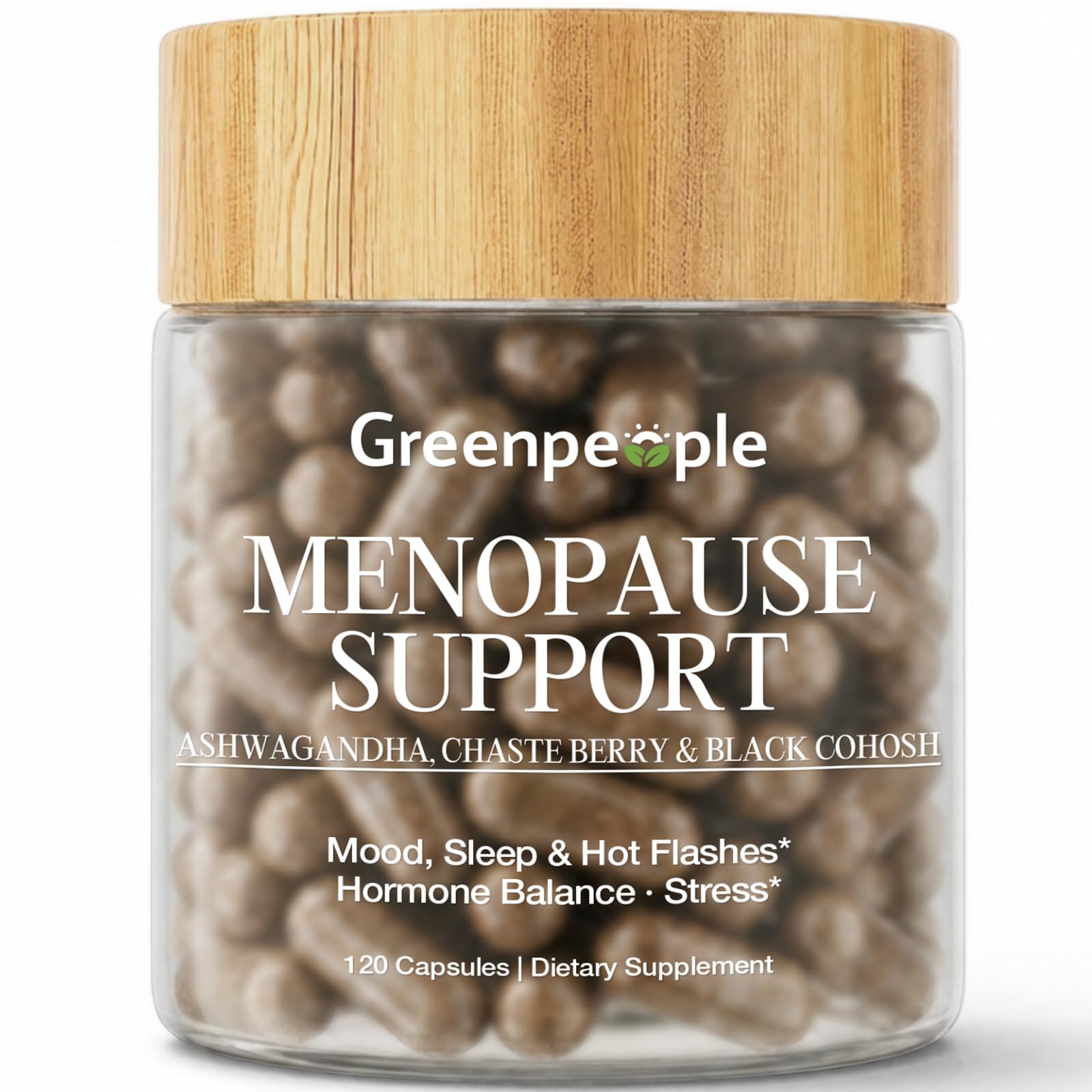 GREENPEOPLE Menopause Supplements for Women Capsules 120