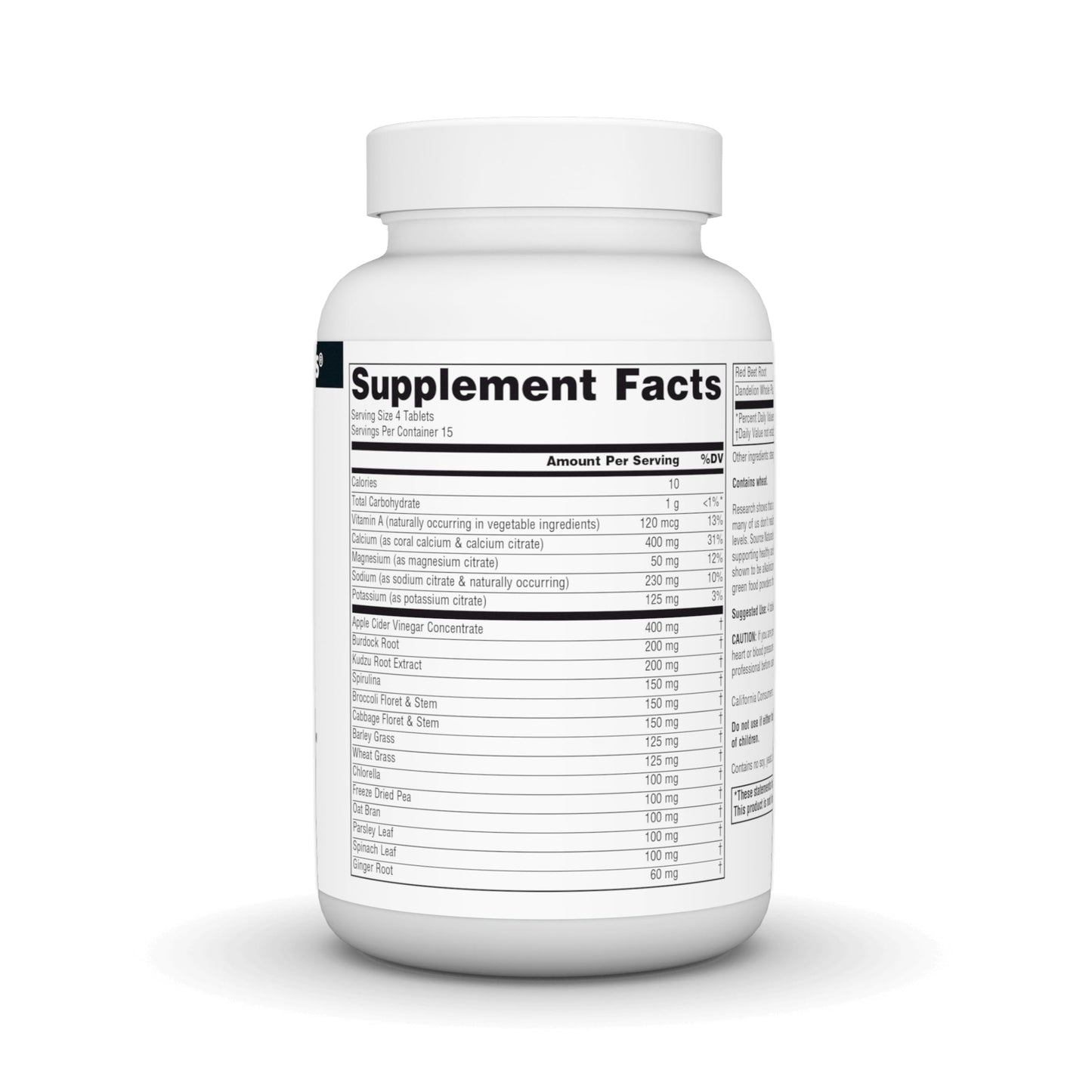 Source Naturals Alkaline Balance to Support PH Balance 60 Tablets