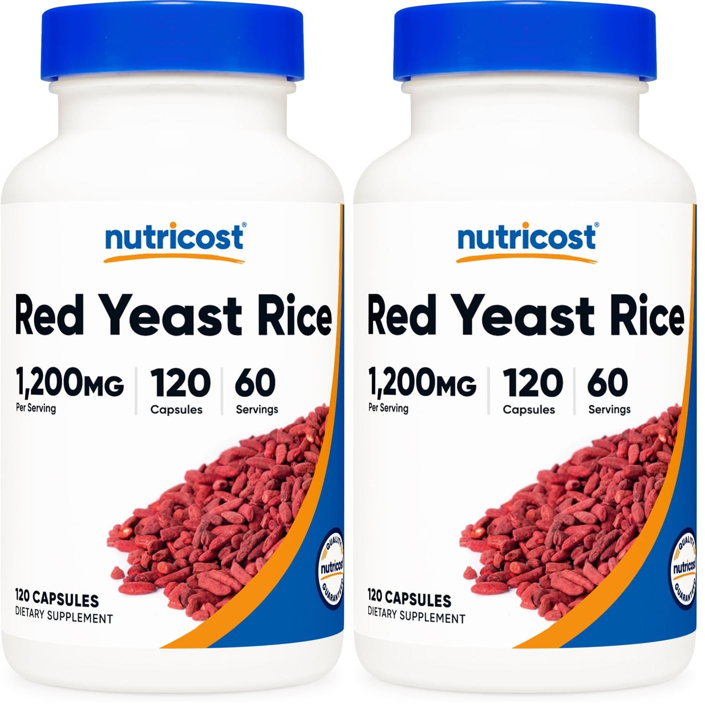 Nutricost Red Yeast Rice 1200mg Capsules 240