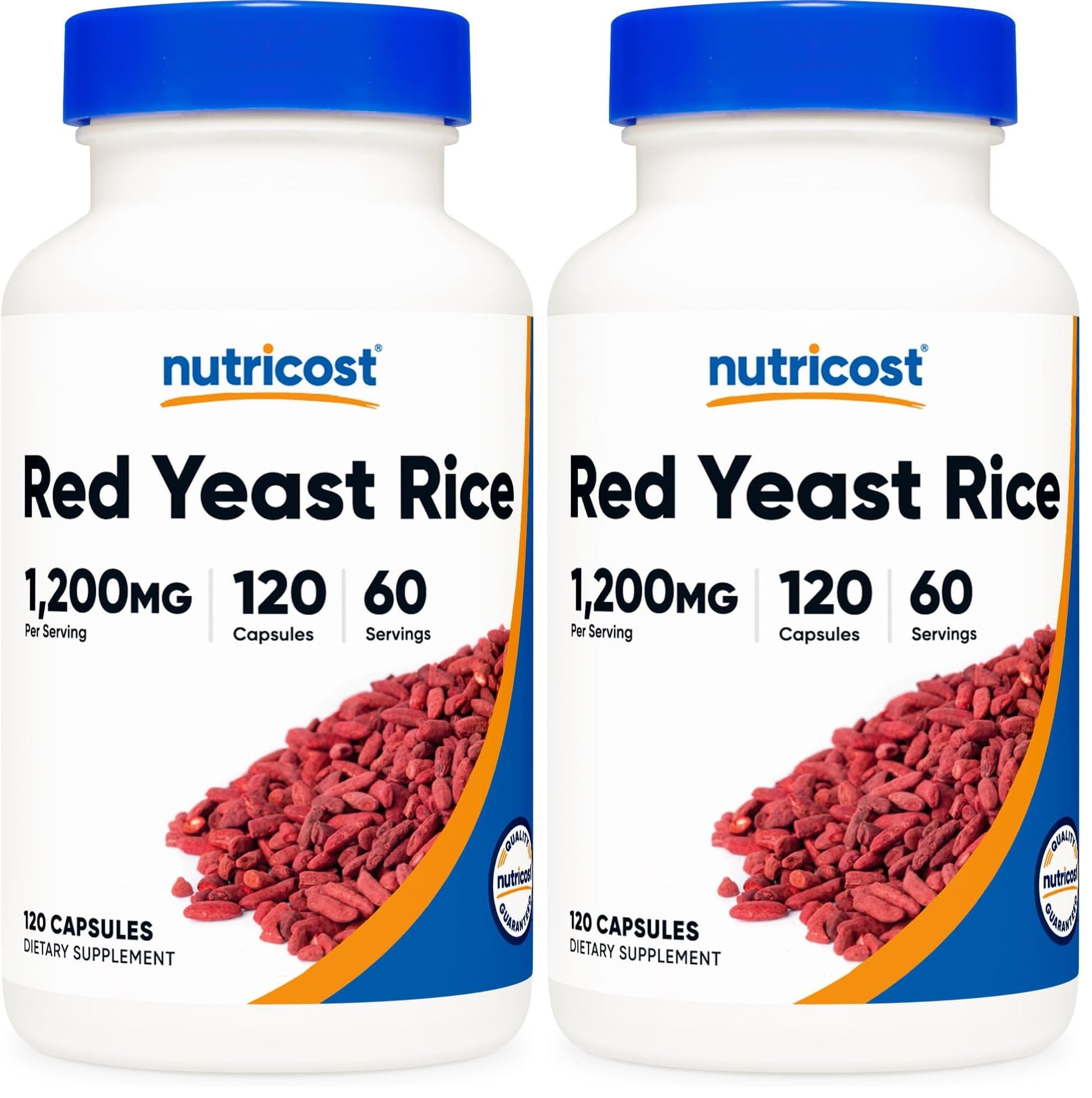Nutricost Red Yeast Rice 1200mg Capsules 240