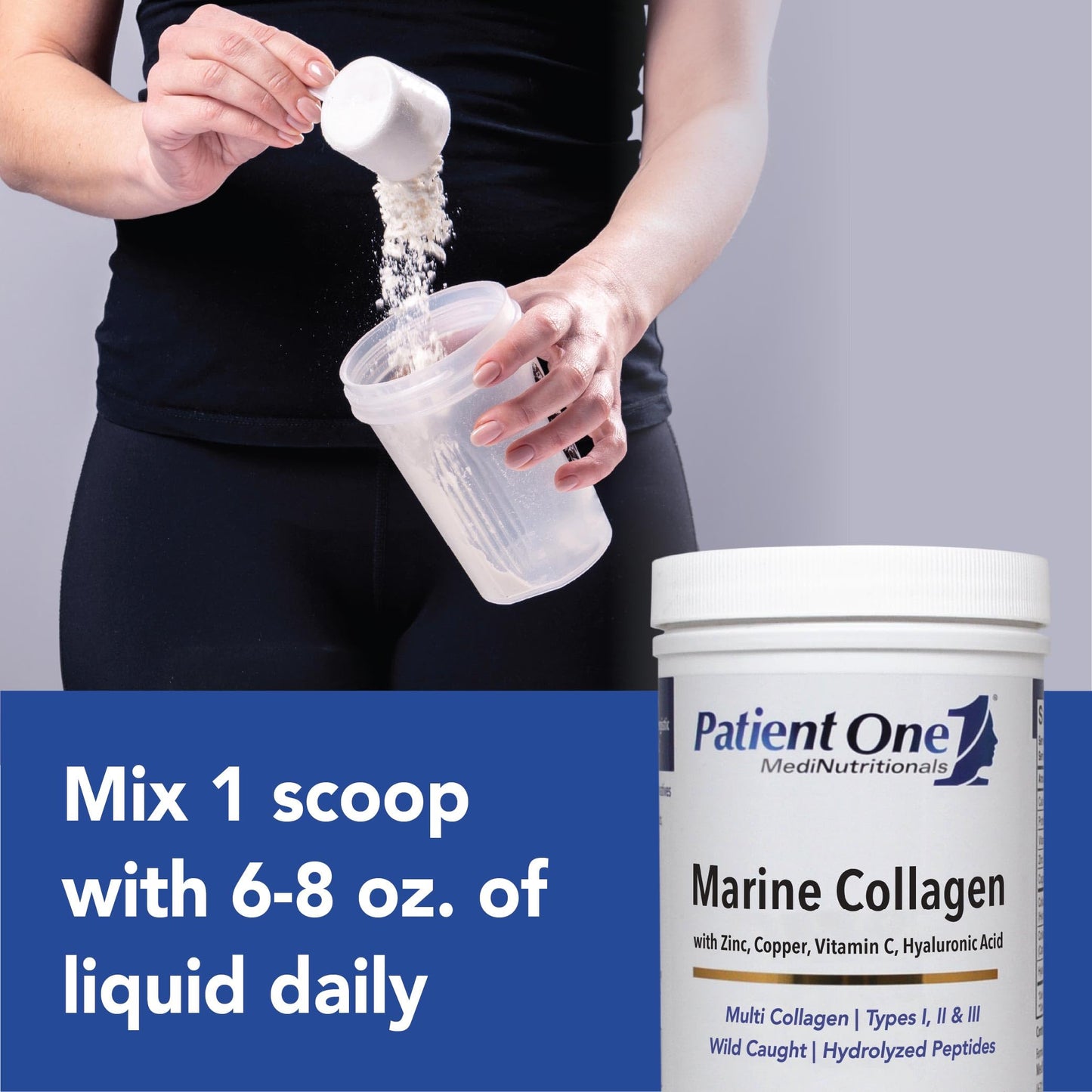 Patient One Marine Collagen Powder 13.75 oz