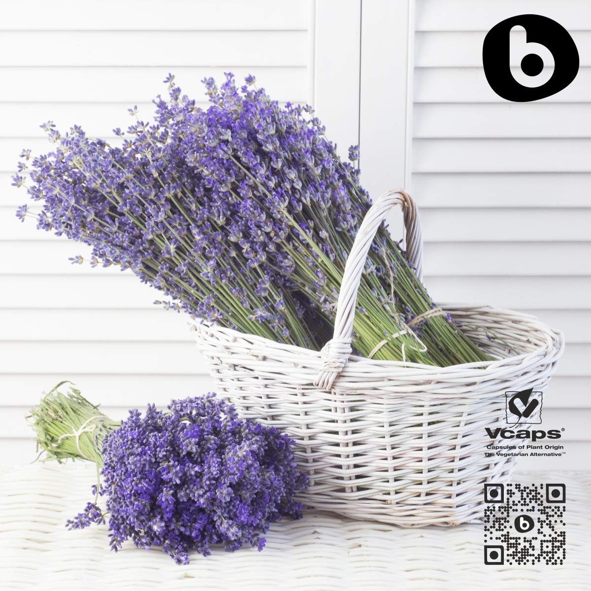 b Organic Lavender Capsules 90 Count