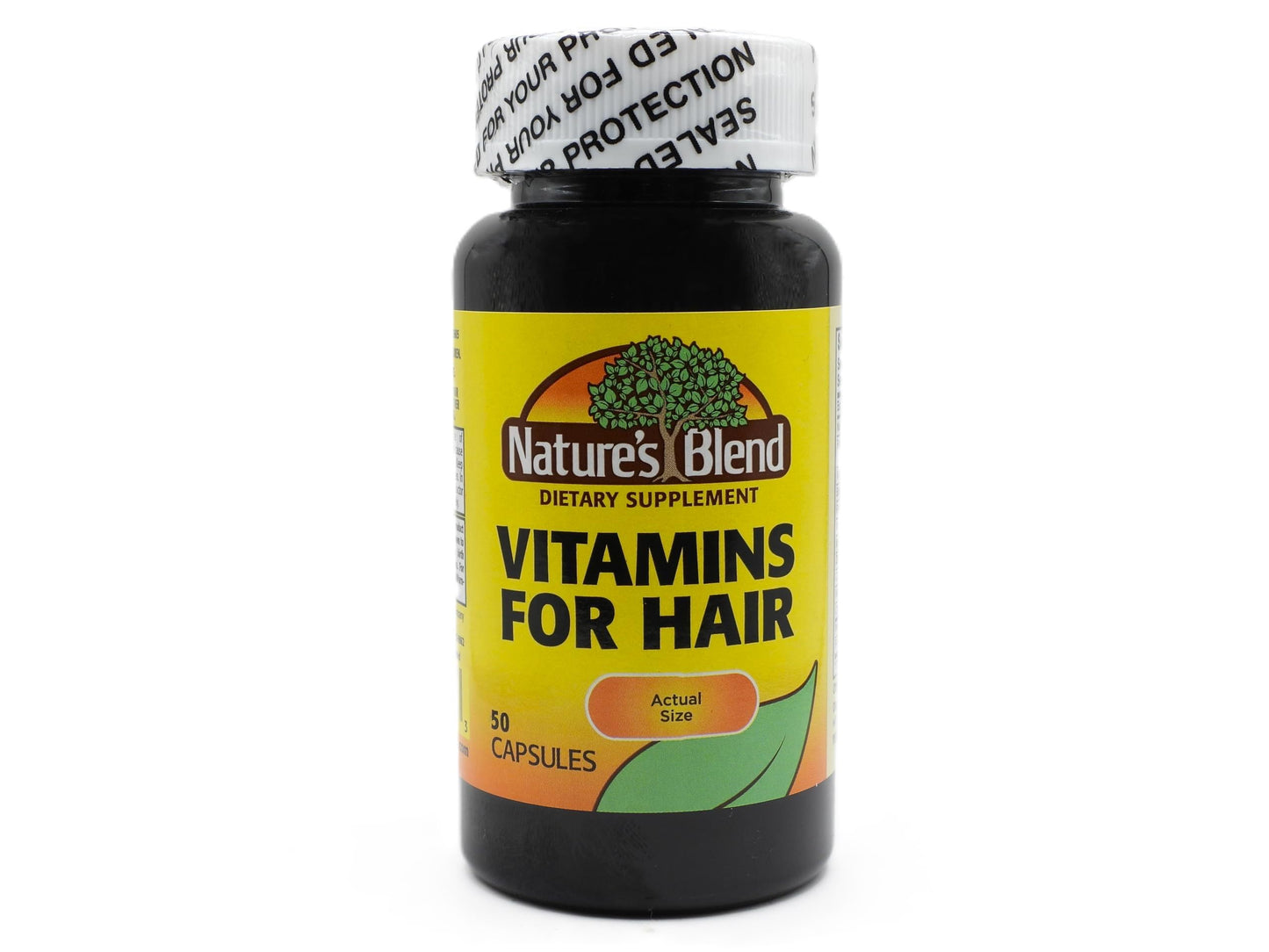 Nature's Blend Vitamins For Hair Capsules 50 Count