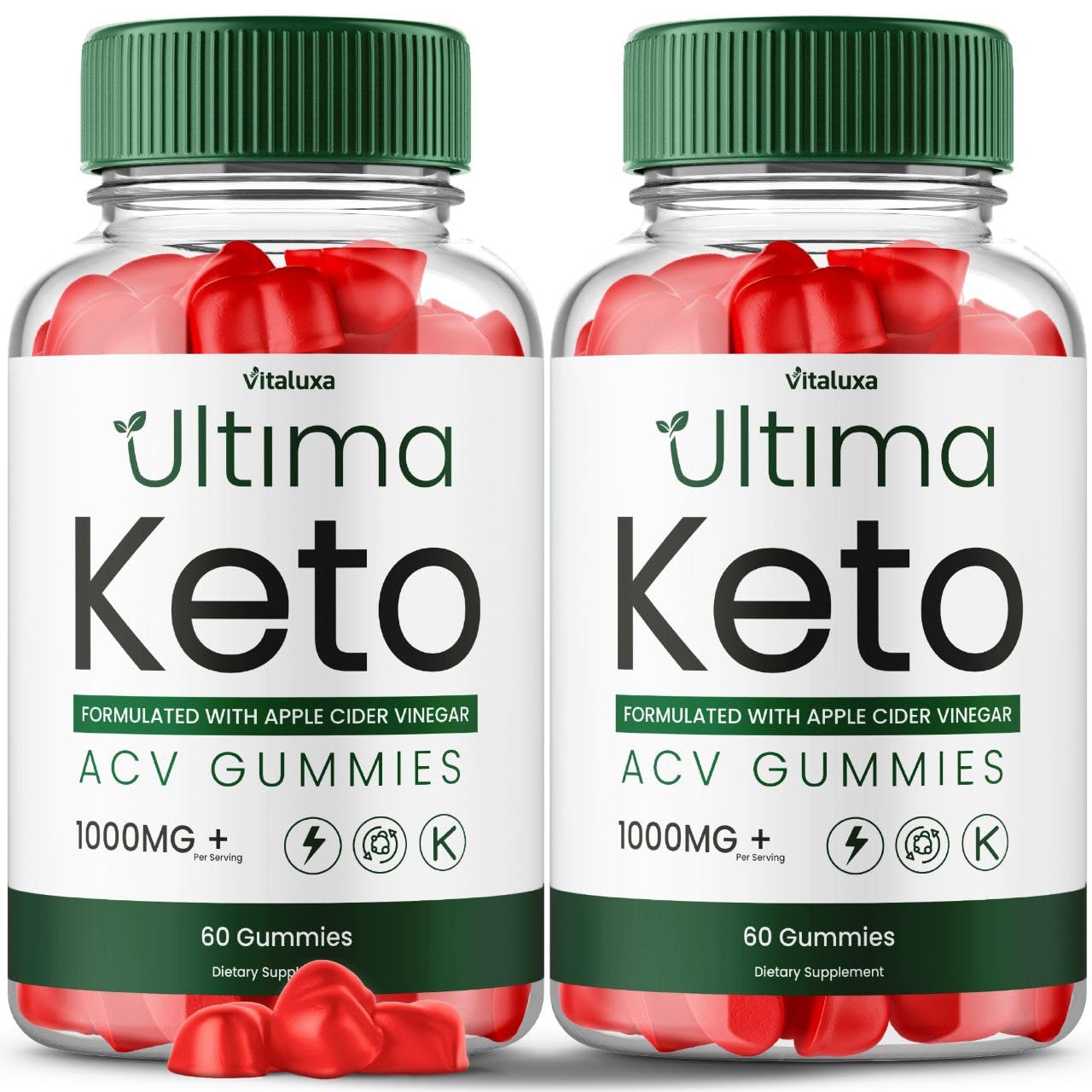 Vitaluxa Ultima Keto ACV Gummies 60 Count