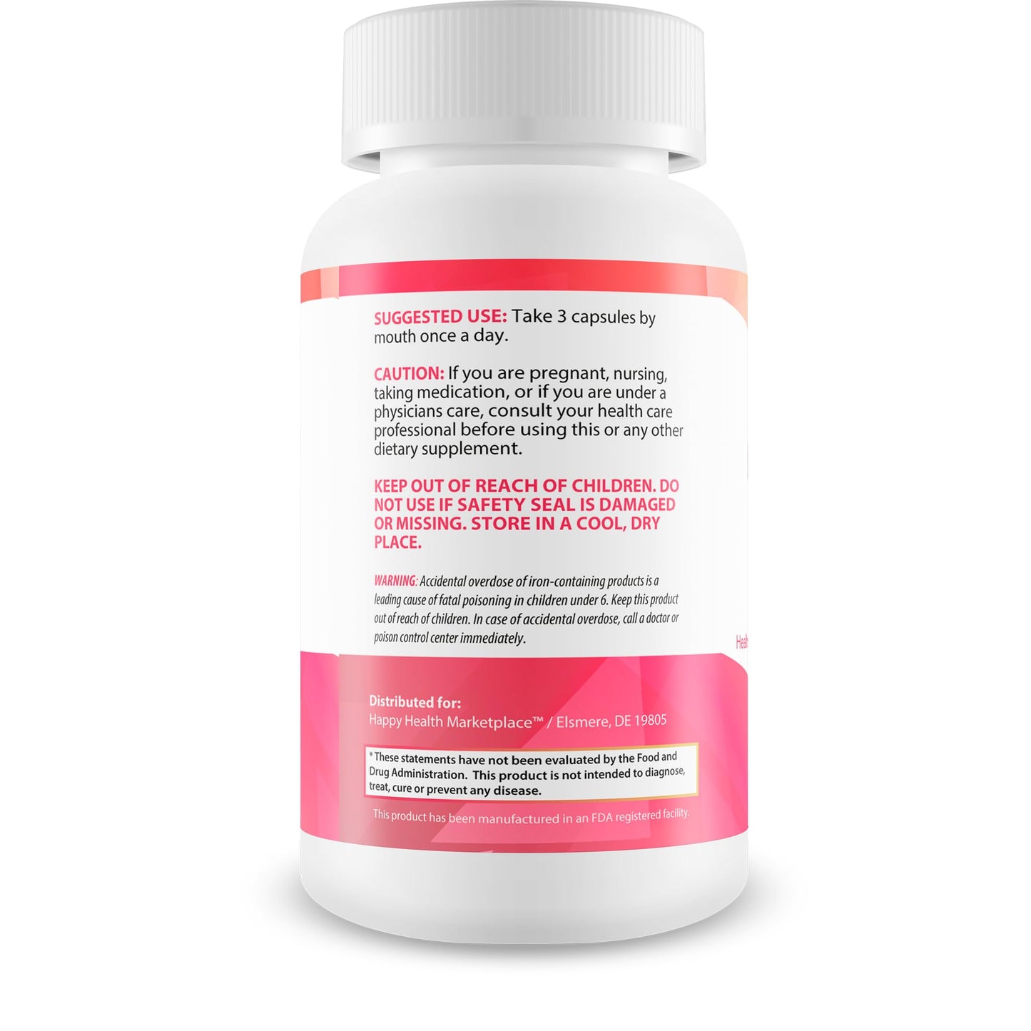 Happy Health Marketplace BP Reset Capsule 90 Count