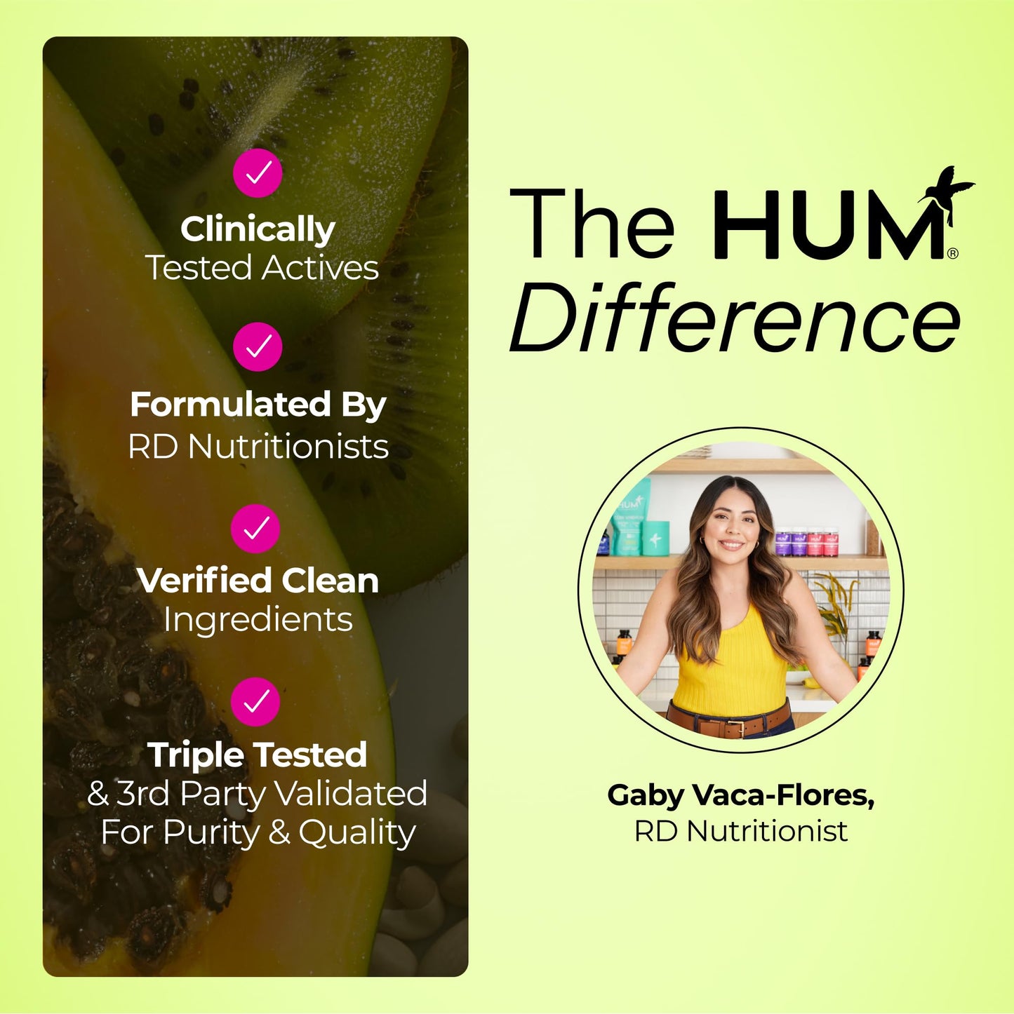 HUM Flatter Me Capsules 180 Count
