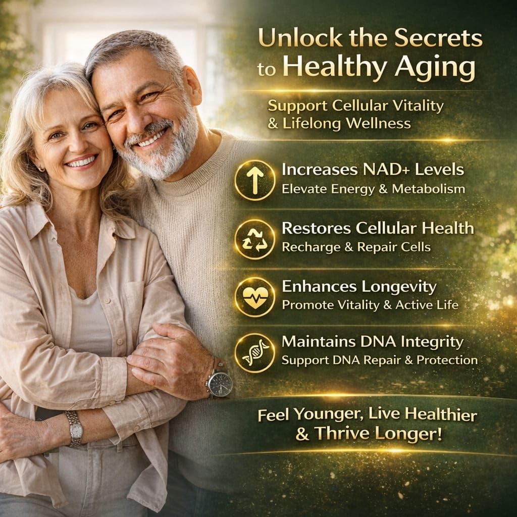 DEZEN NAD+ Supplement Alternative Liposomal Nicotinamide Riboside/Resveratrol & Quercetin 80 Capsules