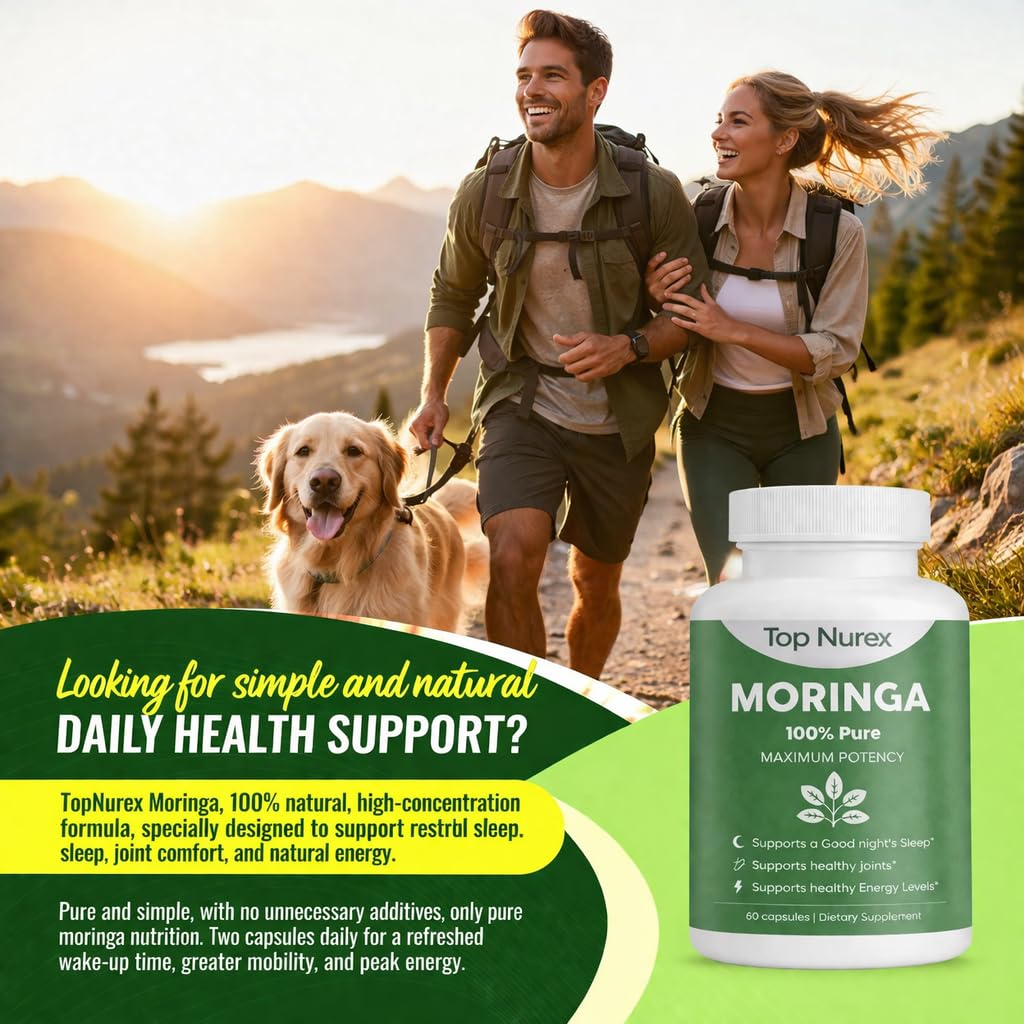 Top Nurex Moringa Capsules Capsule 60 Count