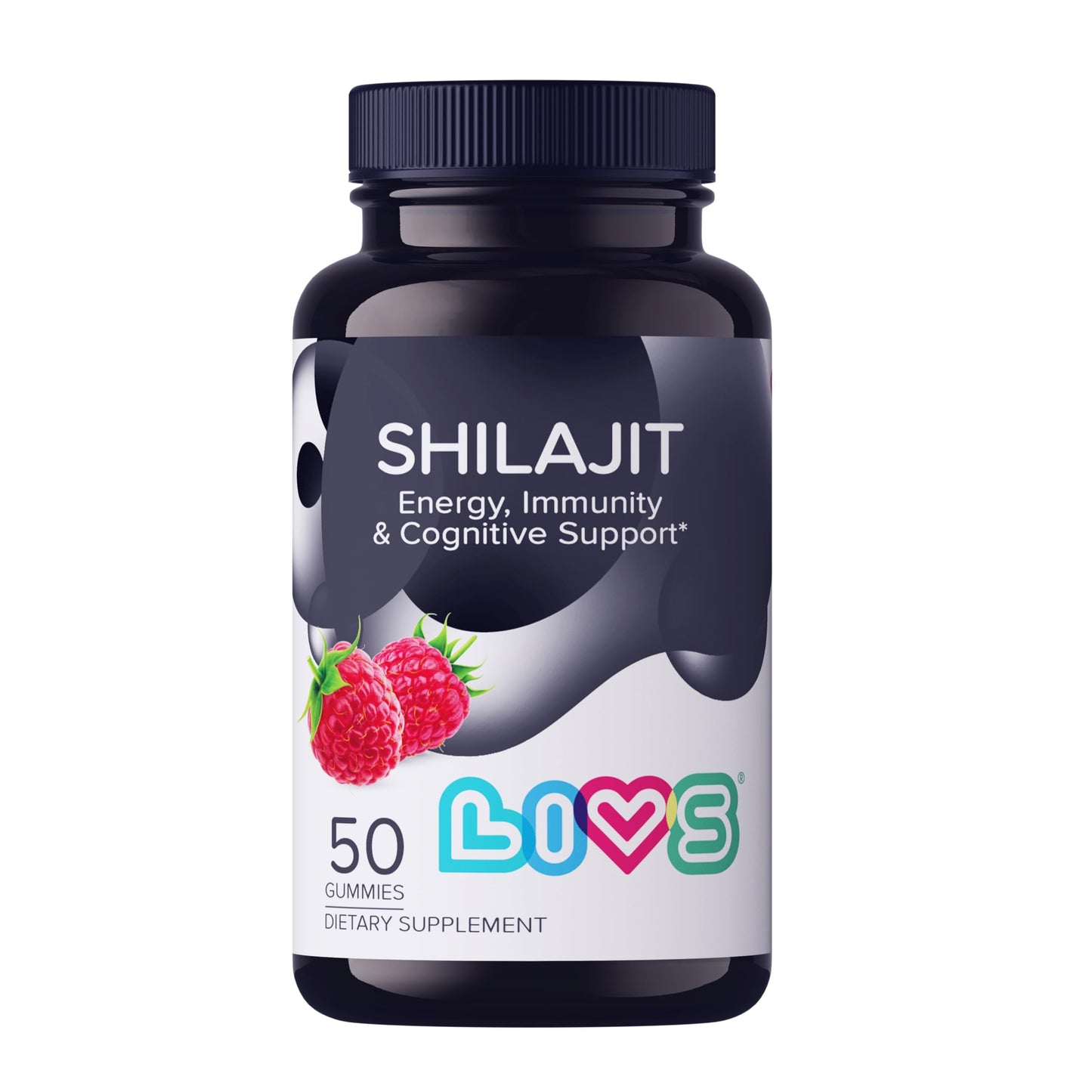 LIVS Shilajit Gummies, 50 Count