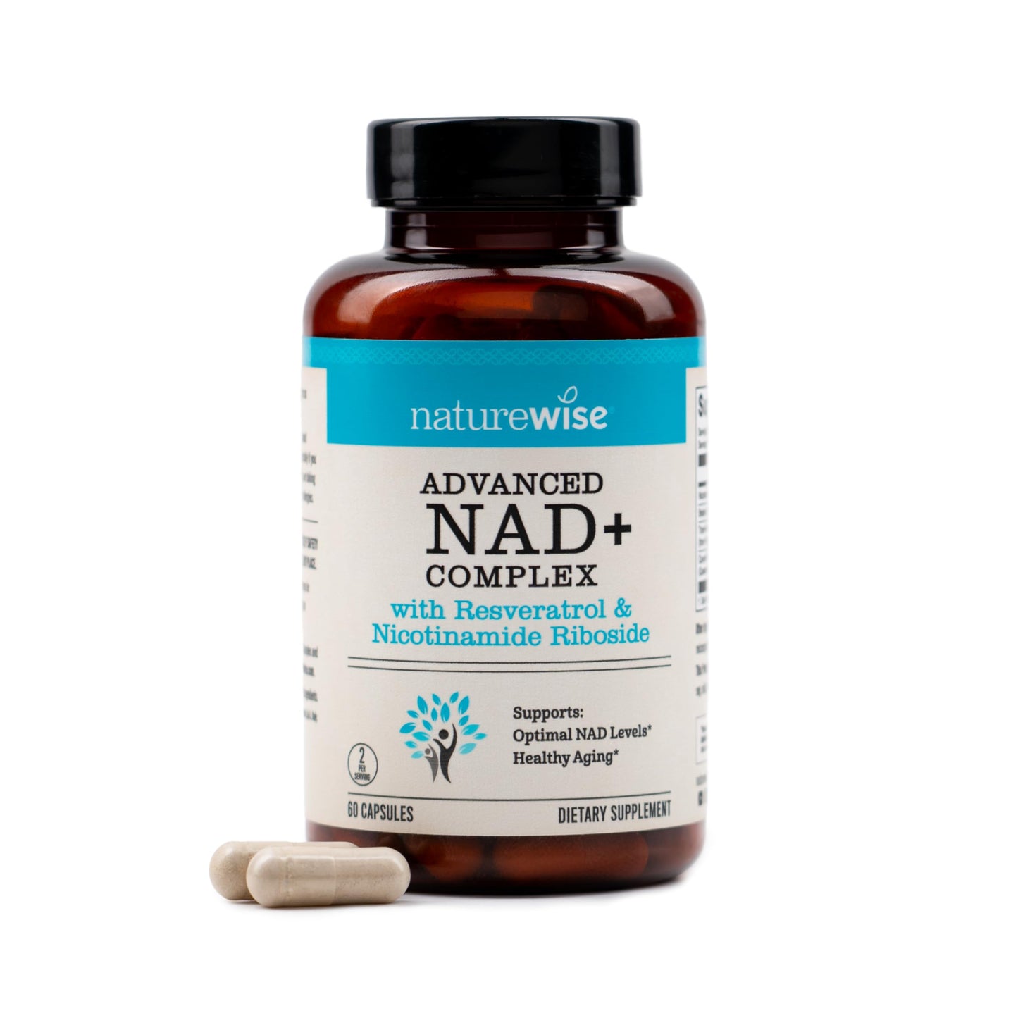 NatureWise NAD+ Support Complex Capsule 60 Count