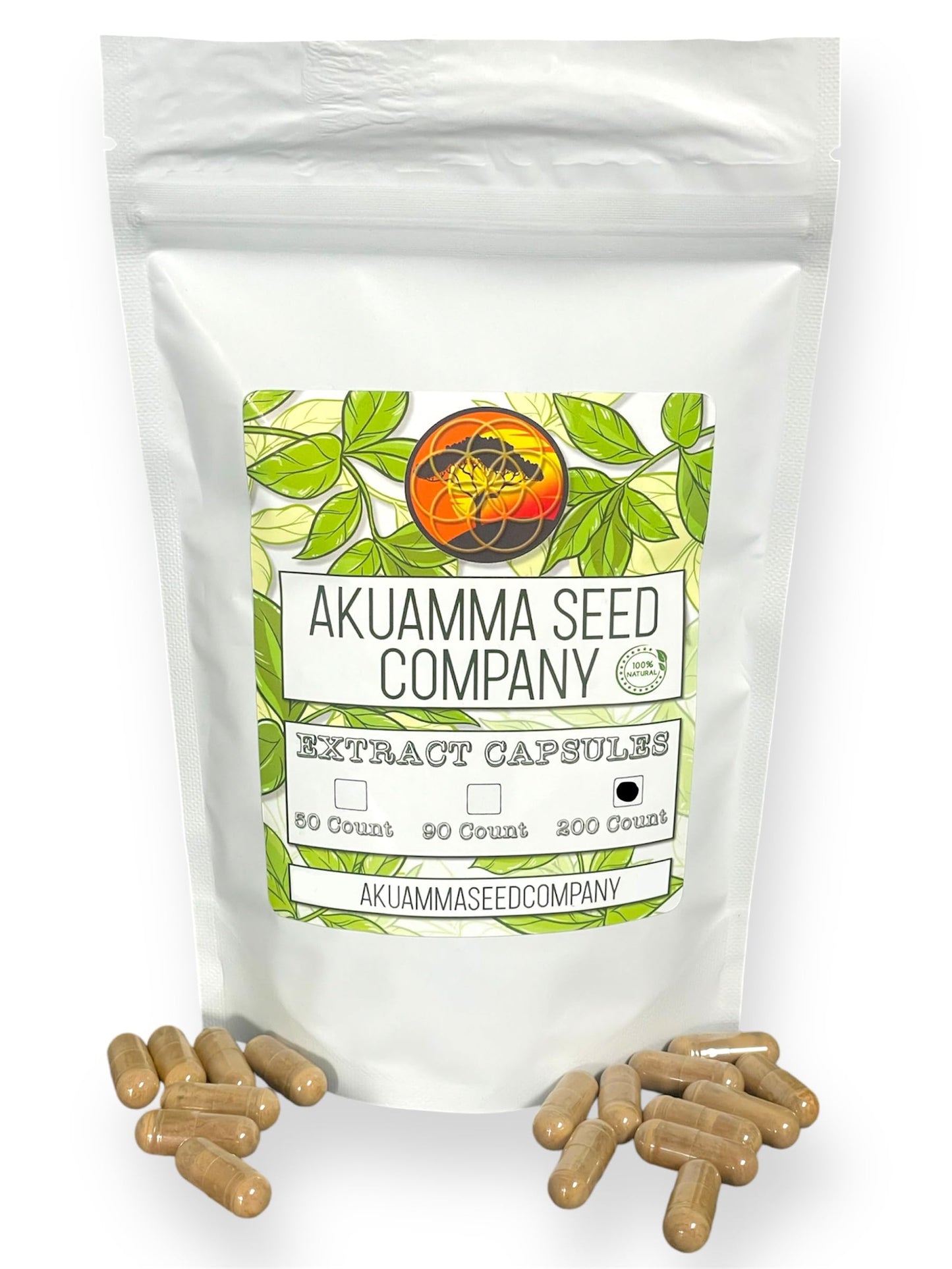 Akuamma Seed Company Akuamma Capsules Capsule, 200 Count