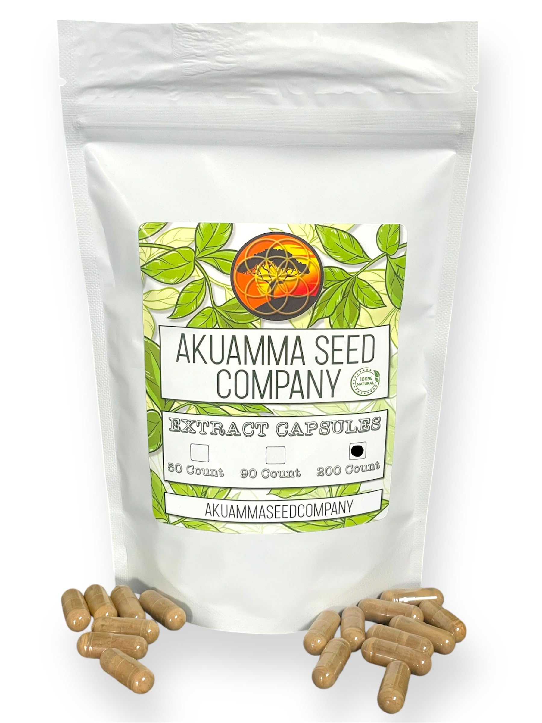 Akuamma Seed Company Akuamma Capsules Capsule, 200 Count