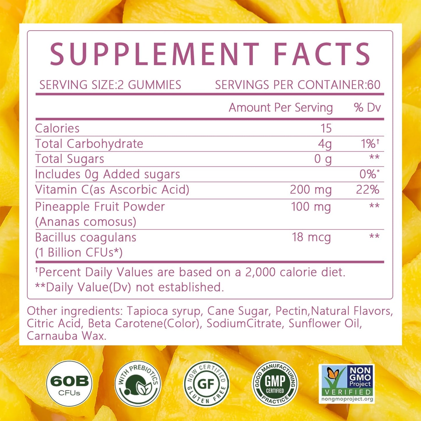 Montue Premium Diamond Feminine Balance Gummies, 60 Gummies