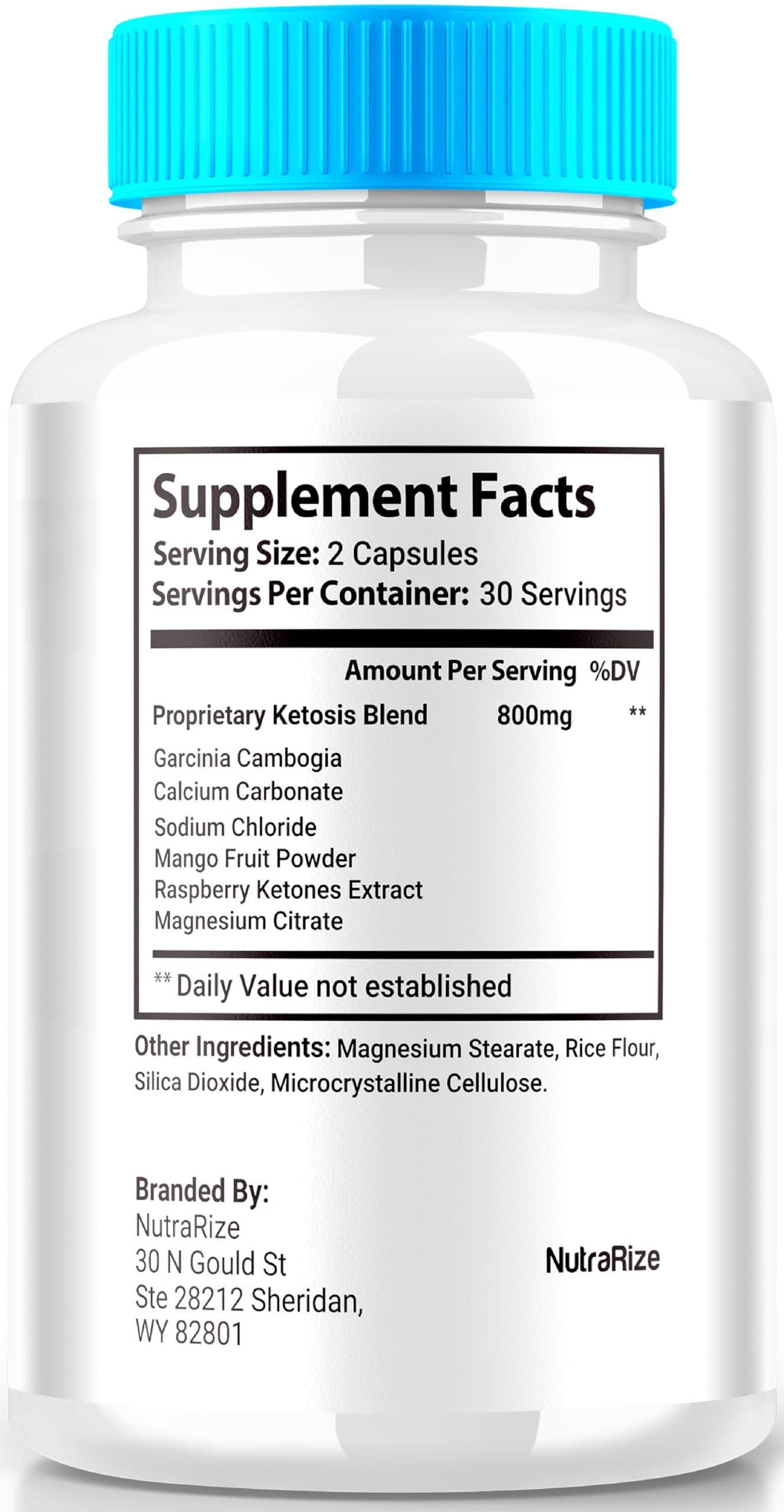 NutraRize Ketosyn Cleanse & Detox Capsules 120 Capsules