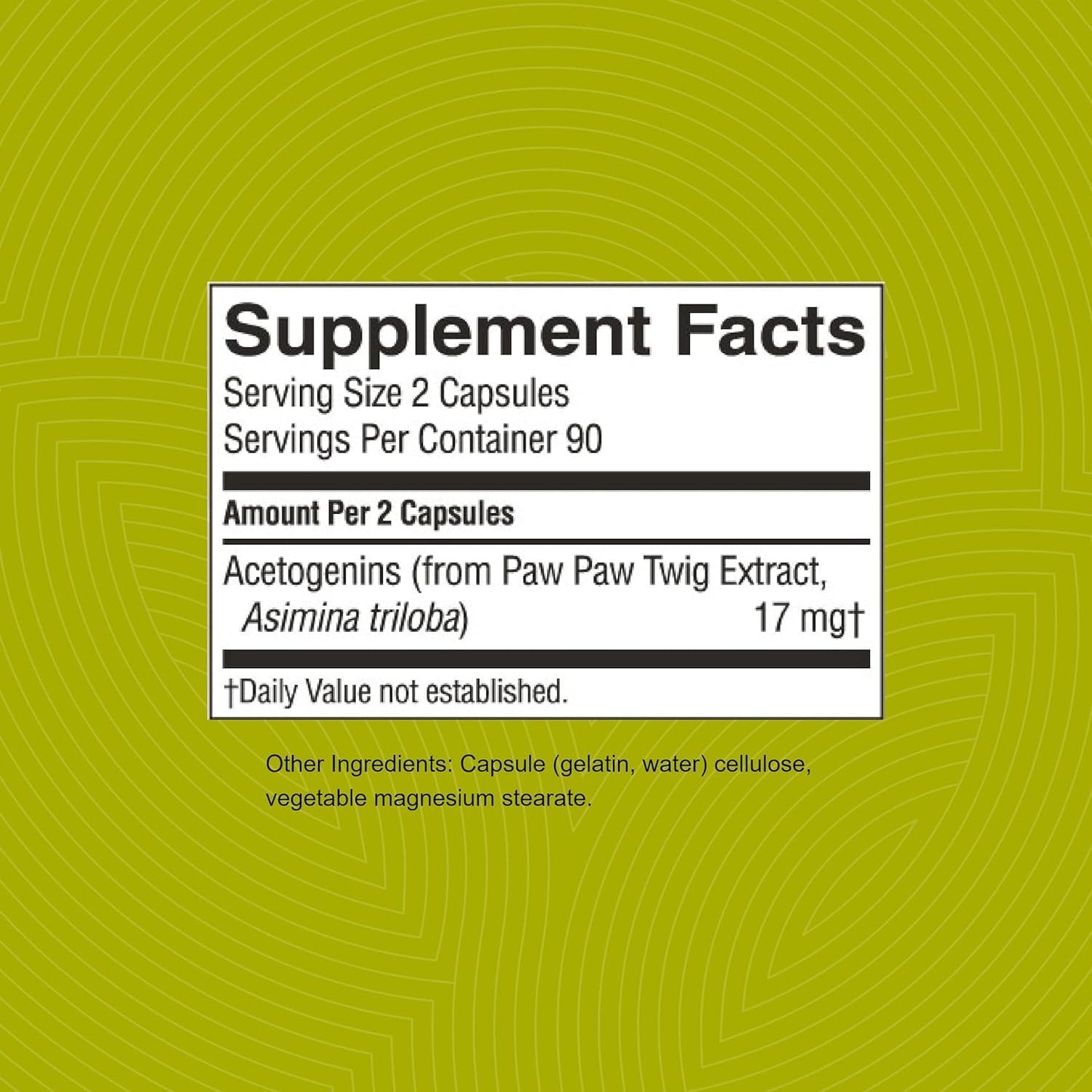 Nature's Sunshine Paw Paw Cell-Reg Capsules 180