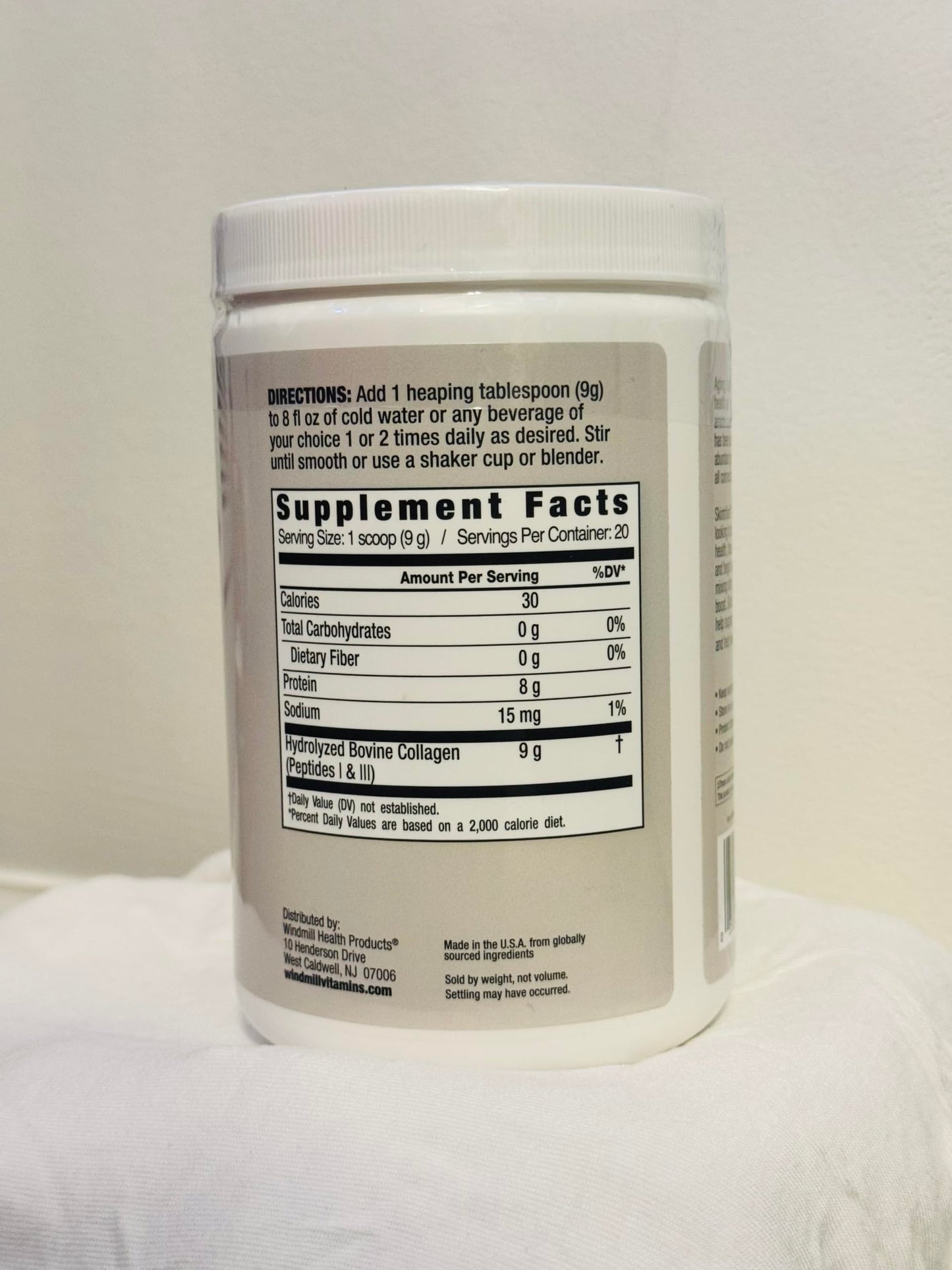 Skintrition Collagen Peptides Powder, 20 Servings