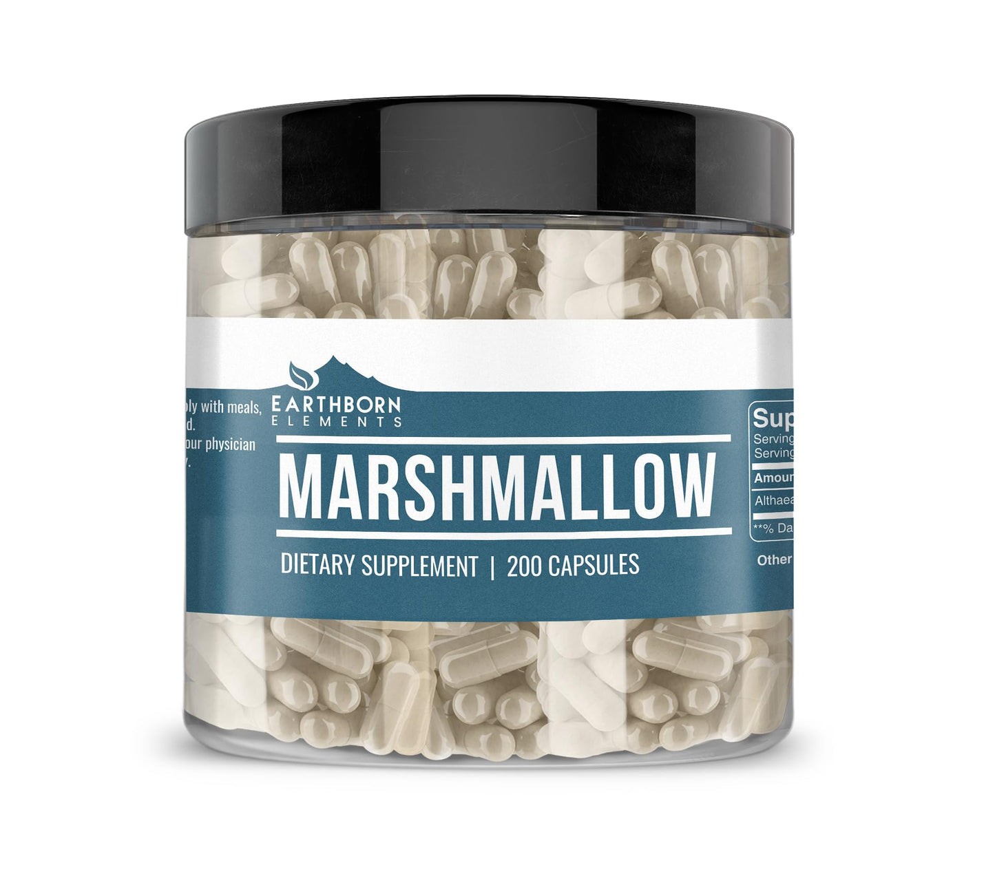Earthborn Elements Marshmallow Root Capsules 200