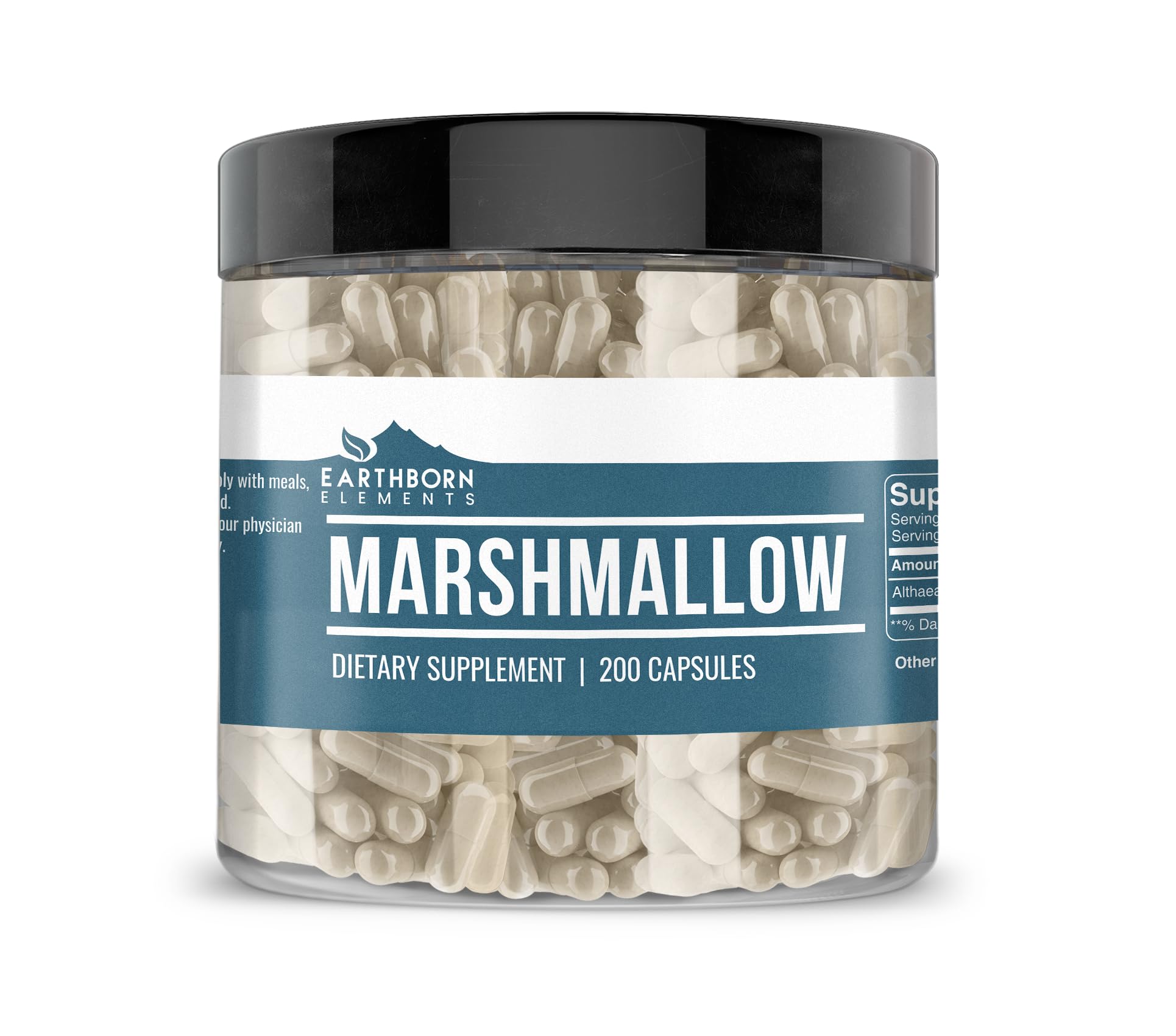 Earthborn Elements Marshmallow Root Capsules 200