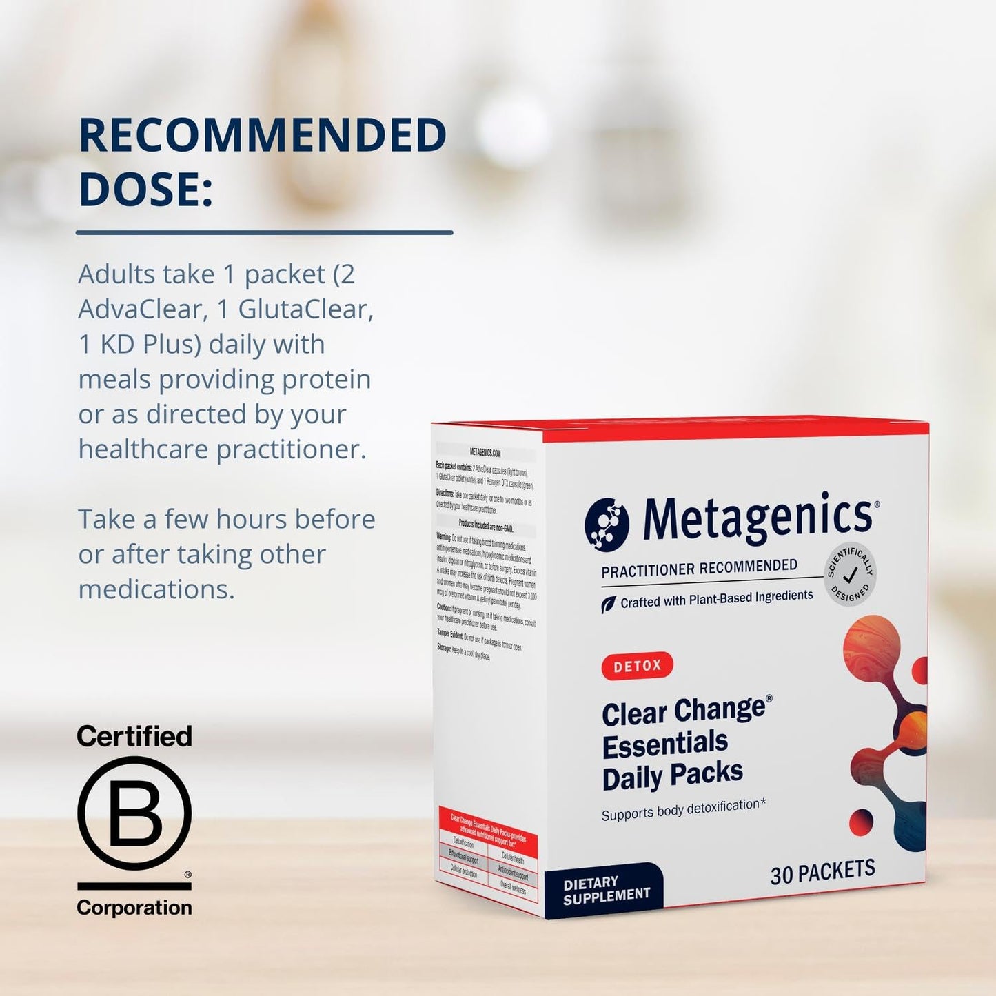 Metagenics Clear Change Daily Essentials 30 Tablets