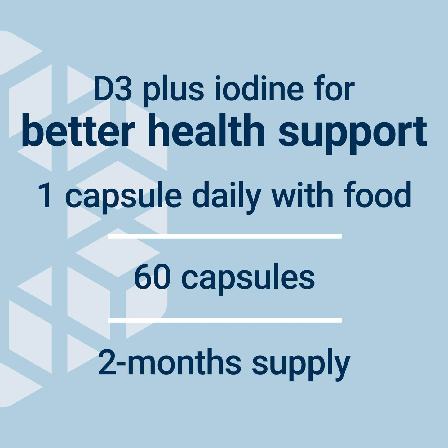 Life Extension Vitamin D3 with Sea-Iodine 125 mcg (5000 IU) – 60 Capsules