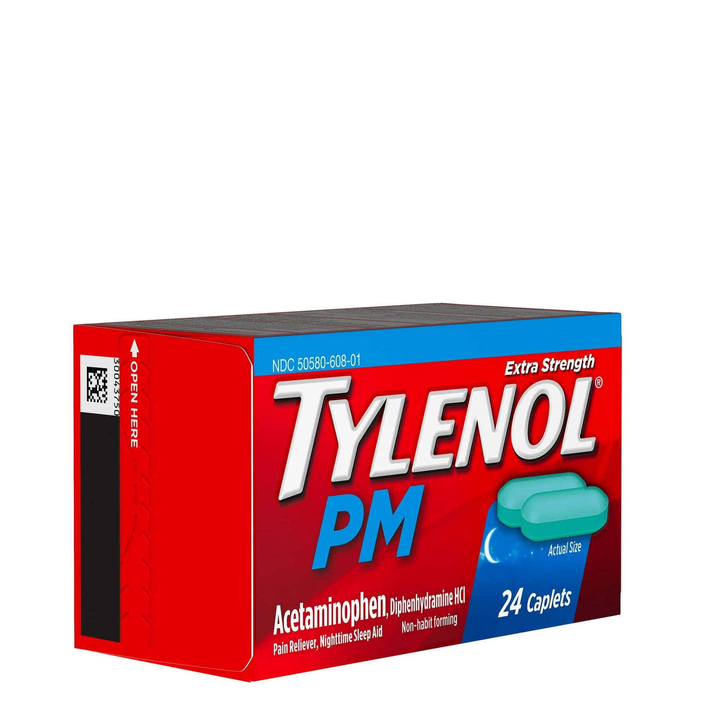 MORILIAR Tylenol PM Extra Strength Caplets 24