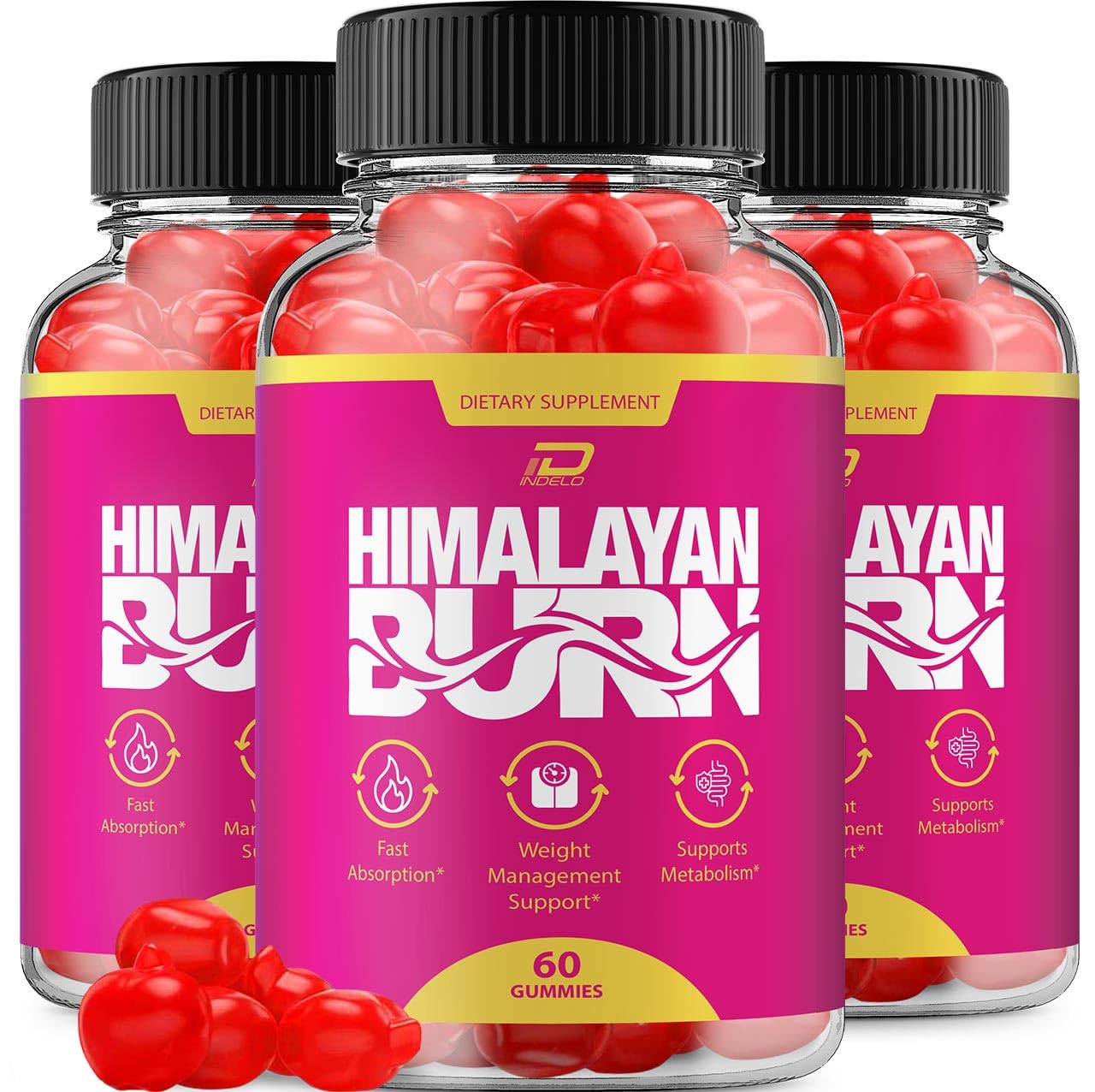 Indelo HimalayanBurn Gummy 180 Gummies