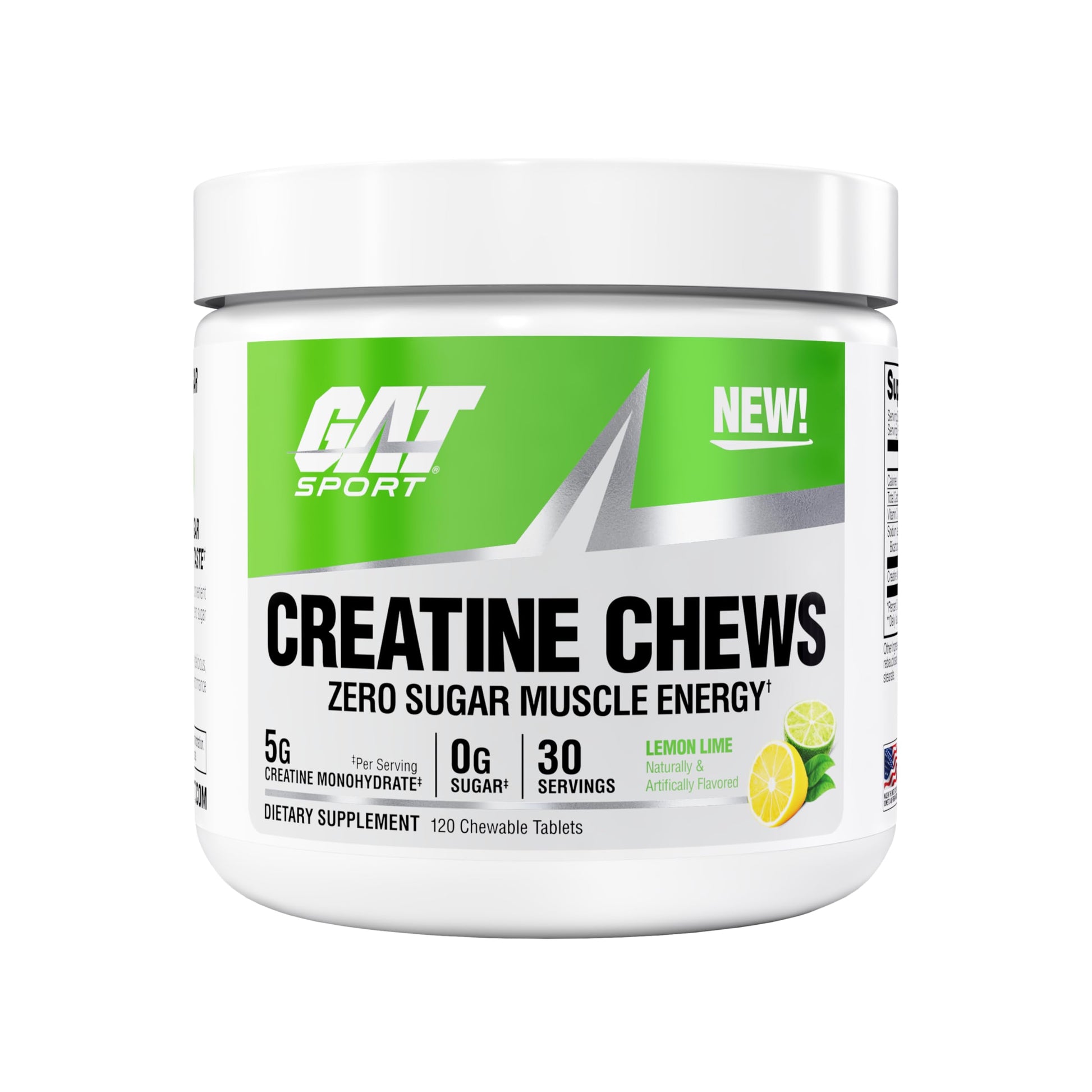 GAT SPORT Creatine Chews Chewable 30 Servings