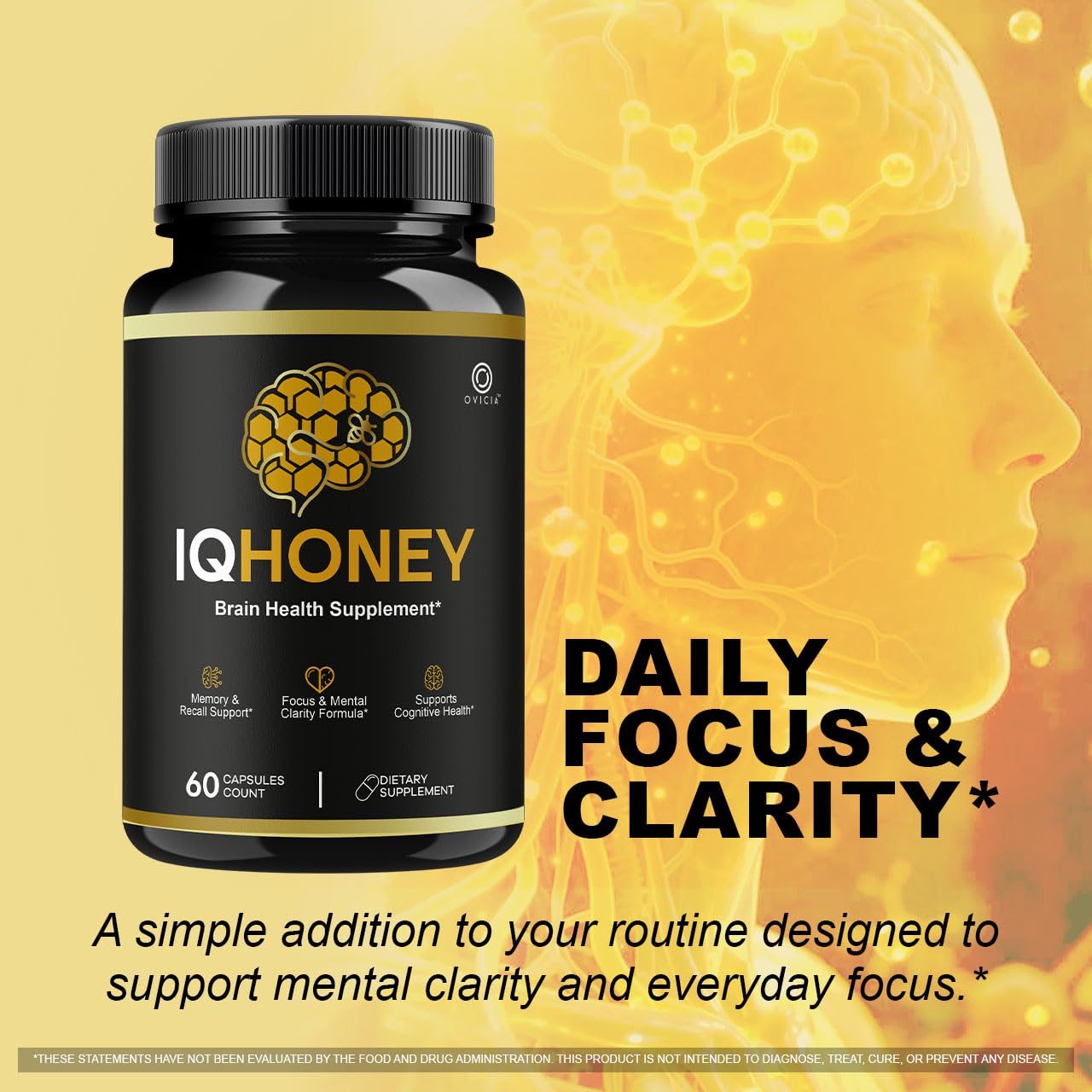 OVICIA IQHoney Capsules 120 Capsules