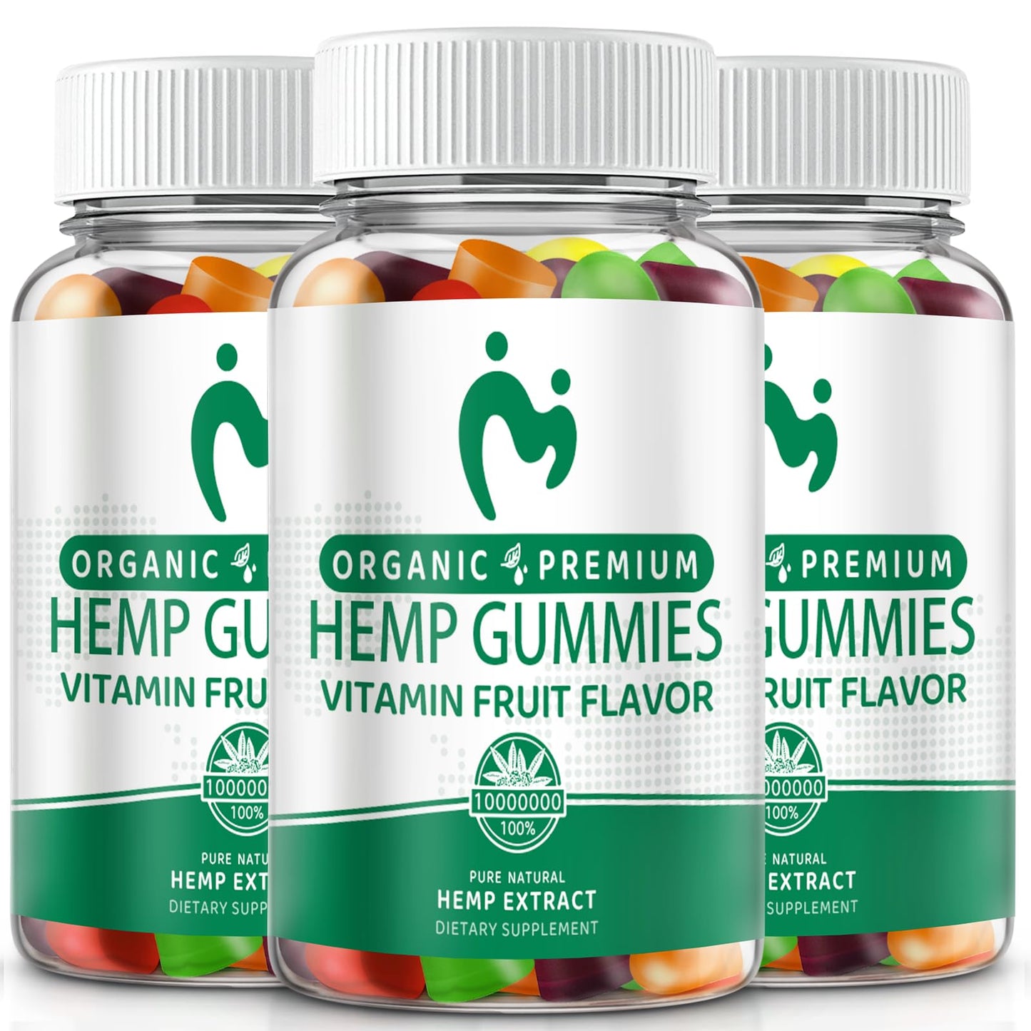 MOSRAY Hemp Gummies Extra Strength for Pain Sleep Relax Anxiety, 240 Gummies