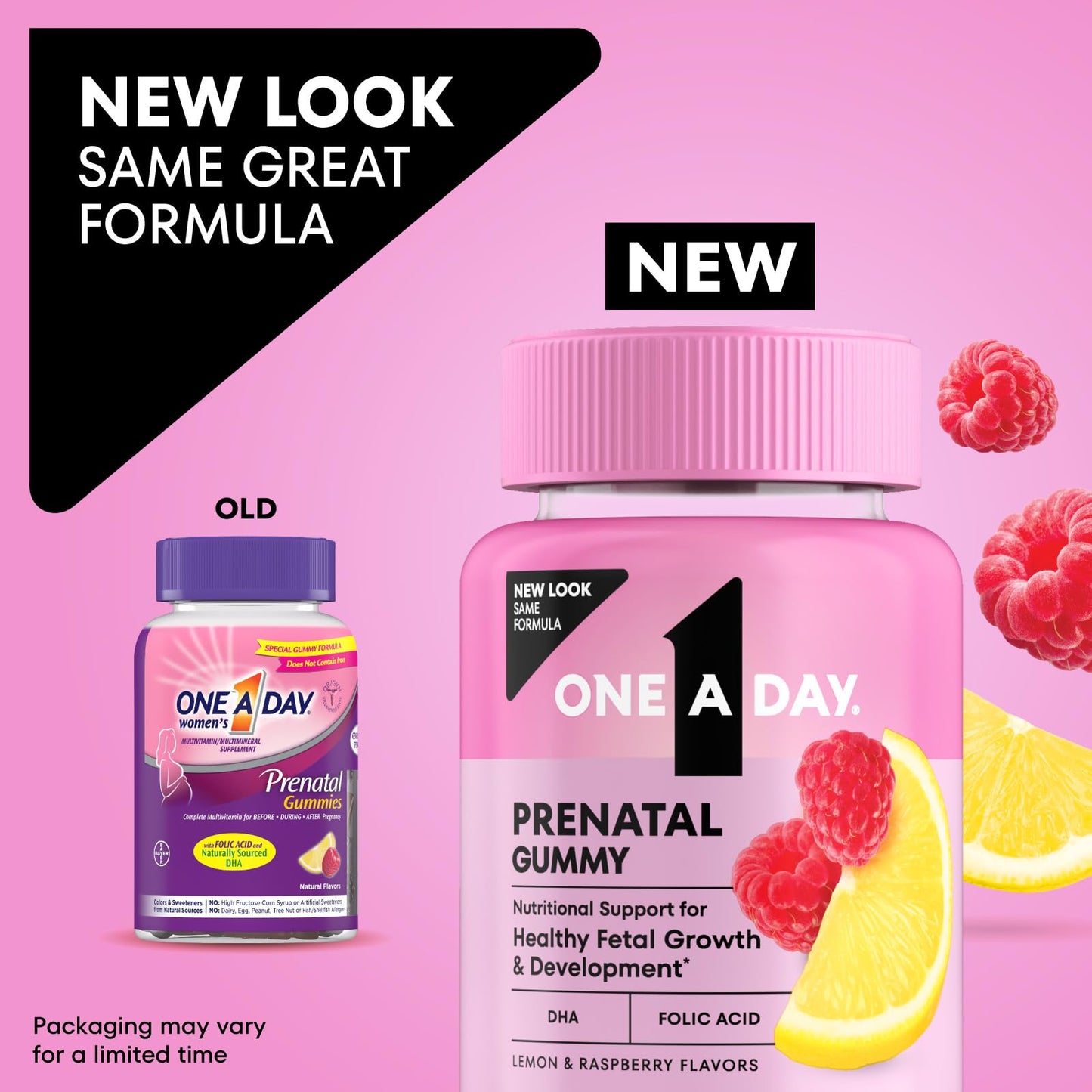 ONE A DAY Prenatal Vitamins for Women Gummies, 60 Count