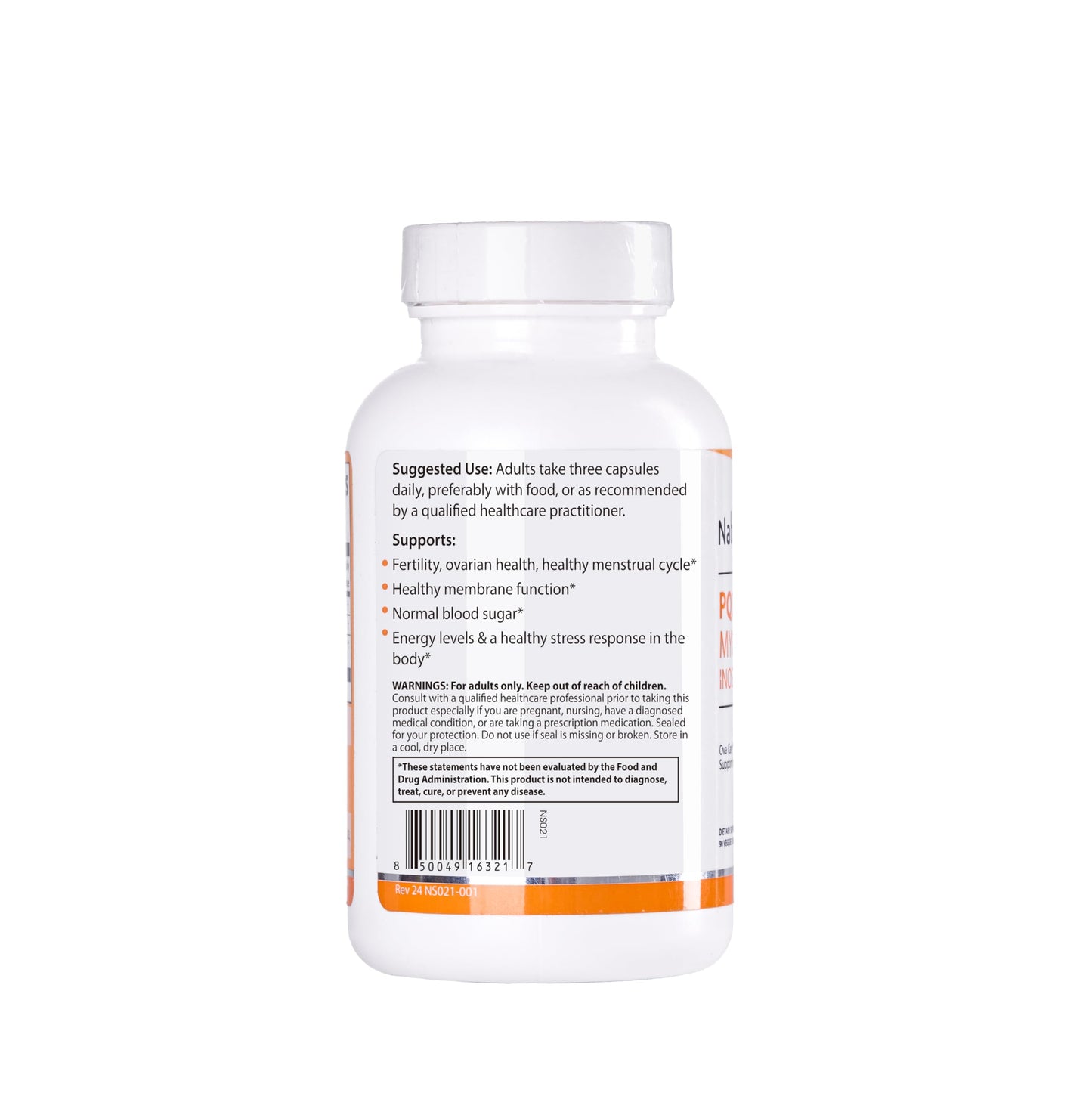NATURESPAN Inositol, PQQ + Inositol & Chiral Inositol 40:1 Ratio 90 Capsules