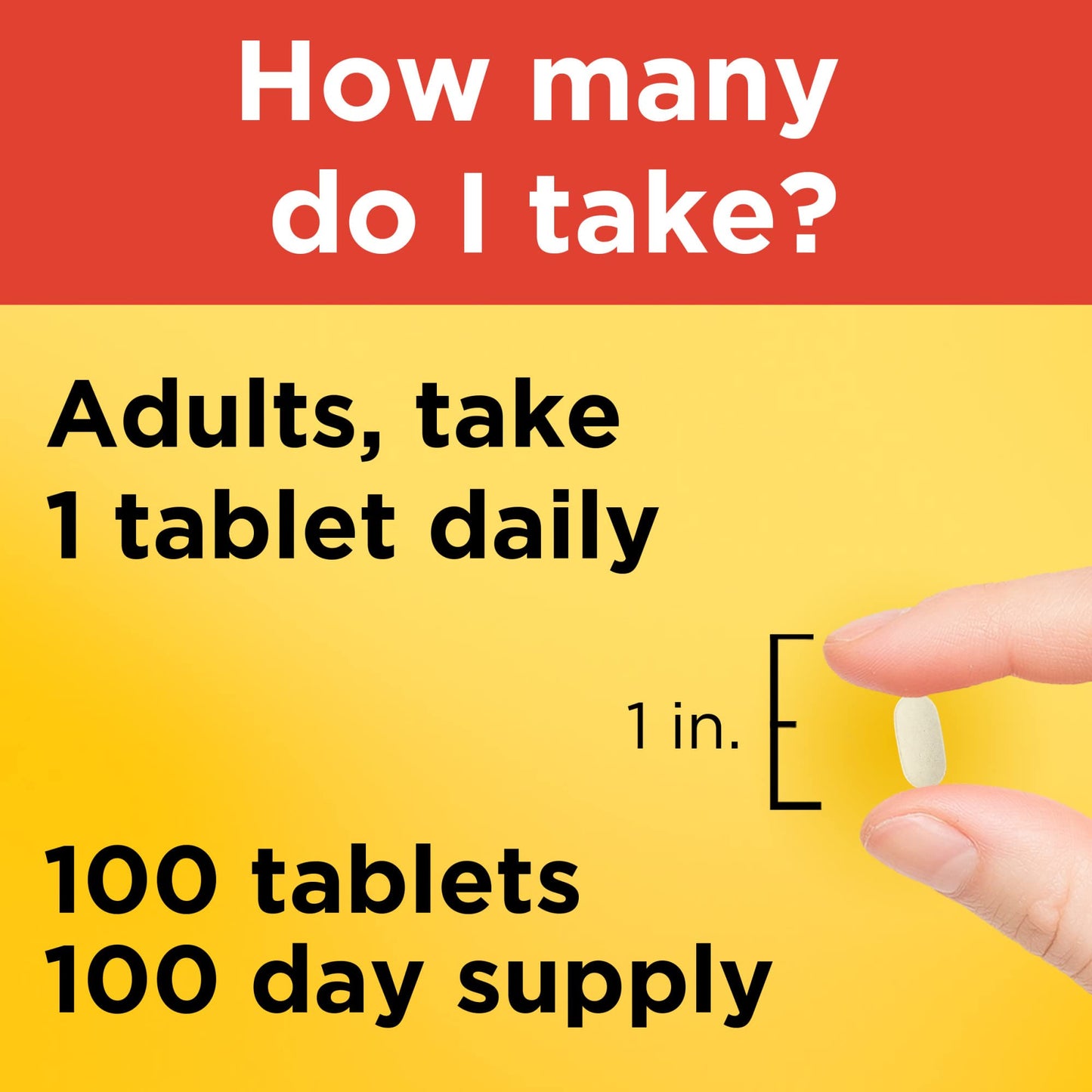 Nature Made Vitamin C 500 mg Tablets, 100 Tablets