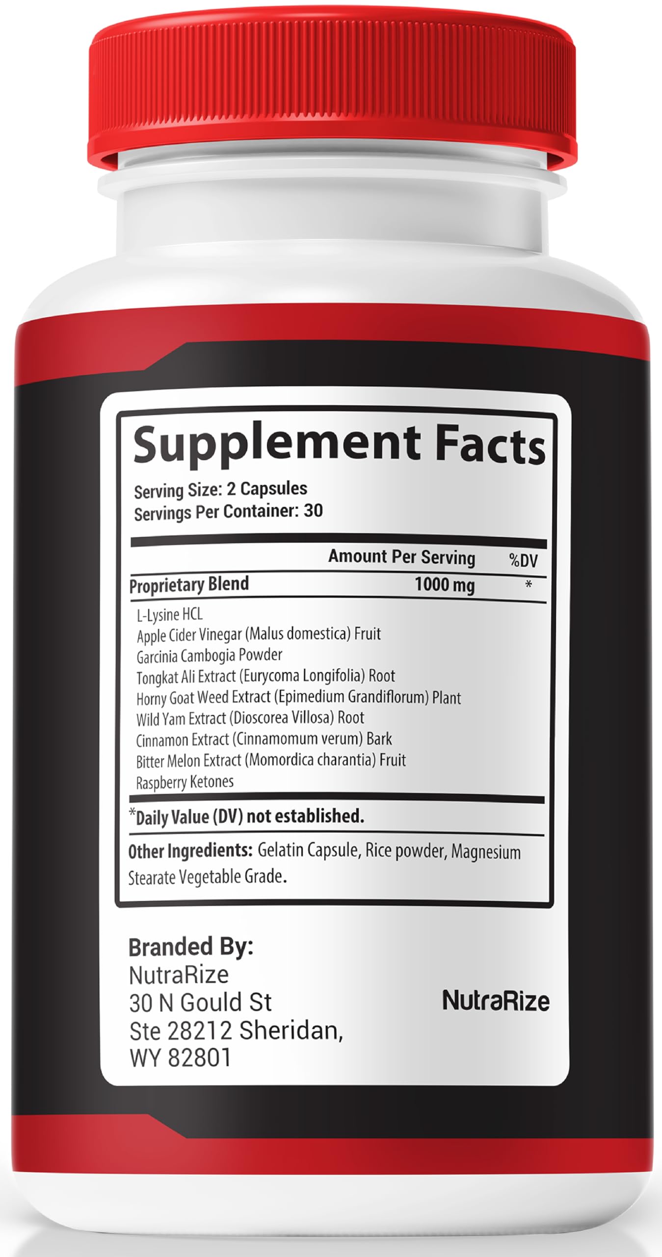 NutraRize MaxVirility Capsules, 60 Capsules