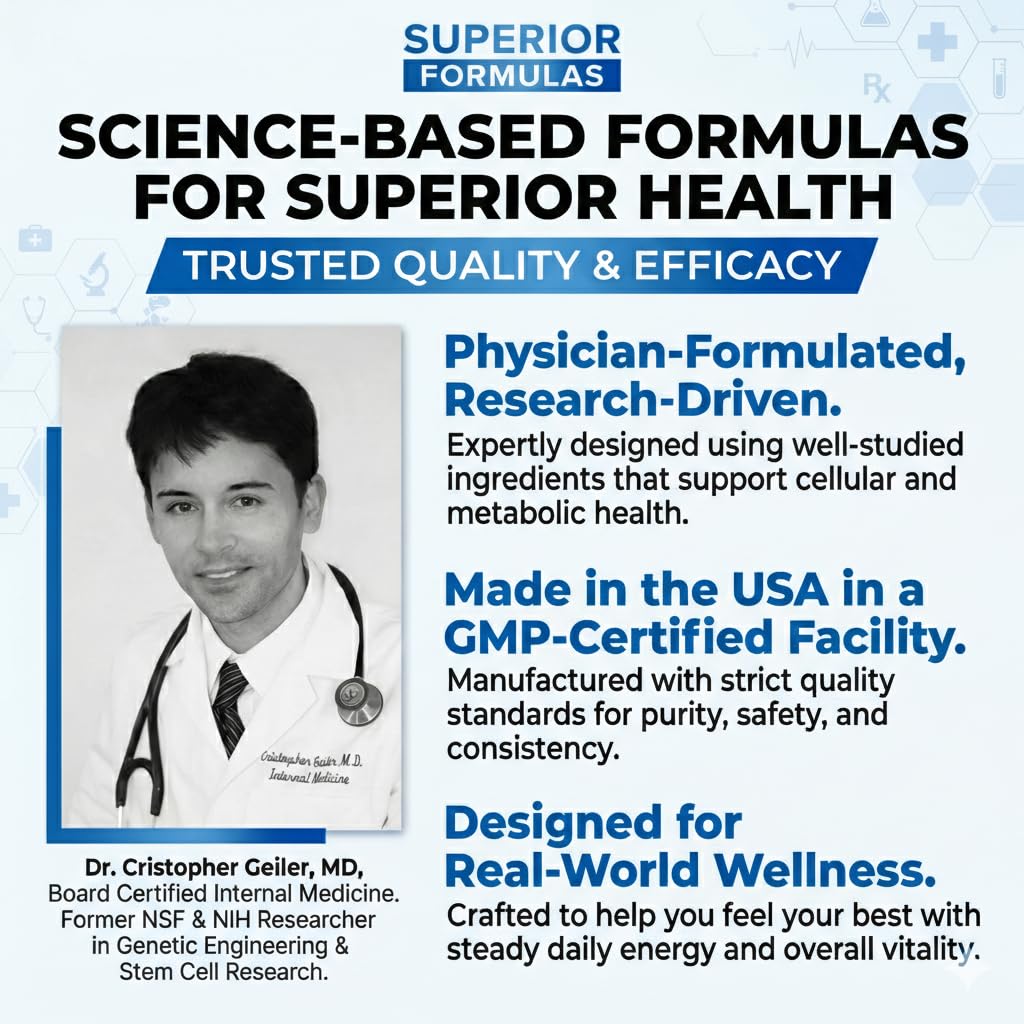 Superior Formulas LLC Nrf2 Activator Supplement, 60 Capsules